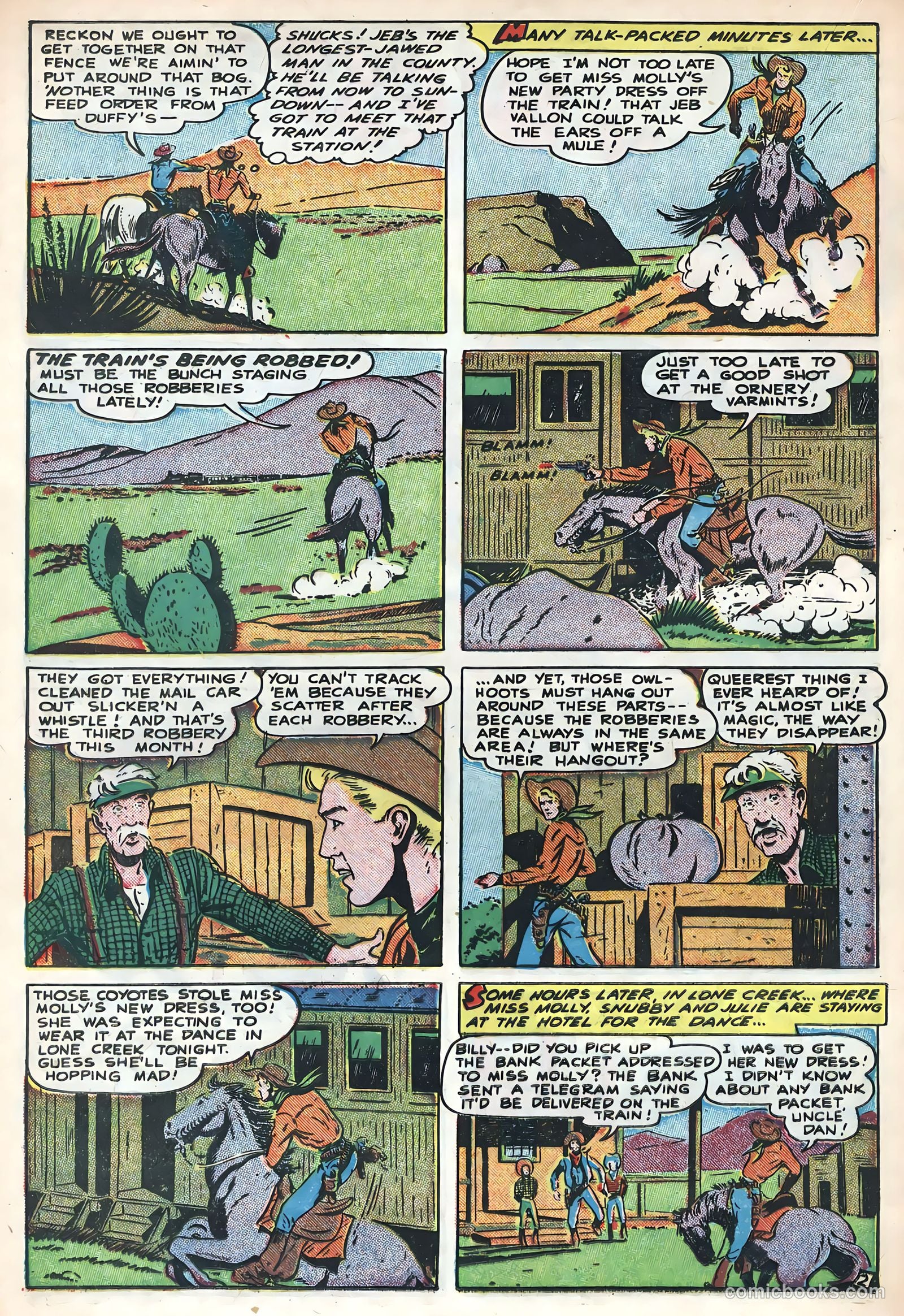Thrilling Comics #75 (1950) — page 20 of 36
