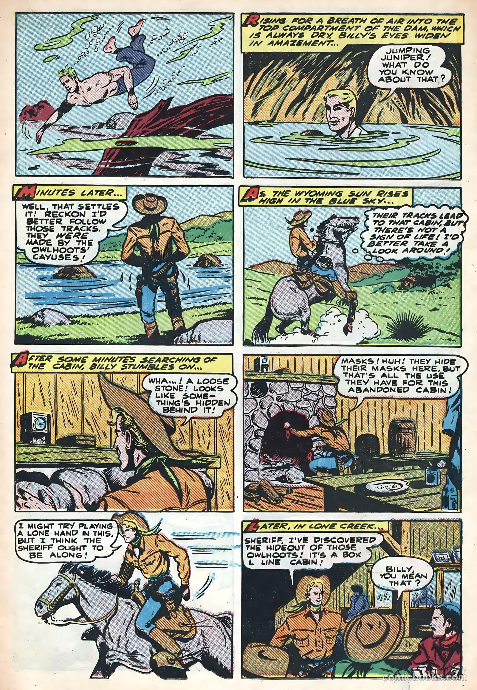 Thrilling Comics #75 (1950) — page 23 of 36