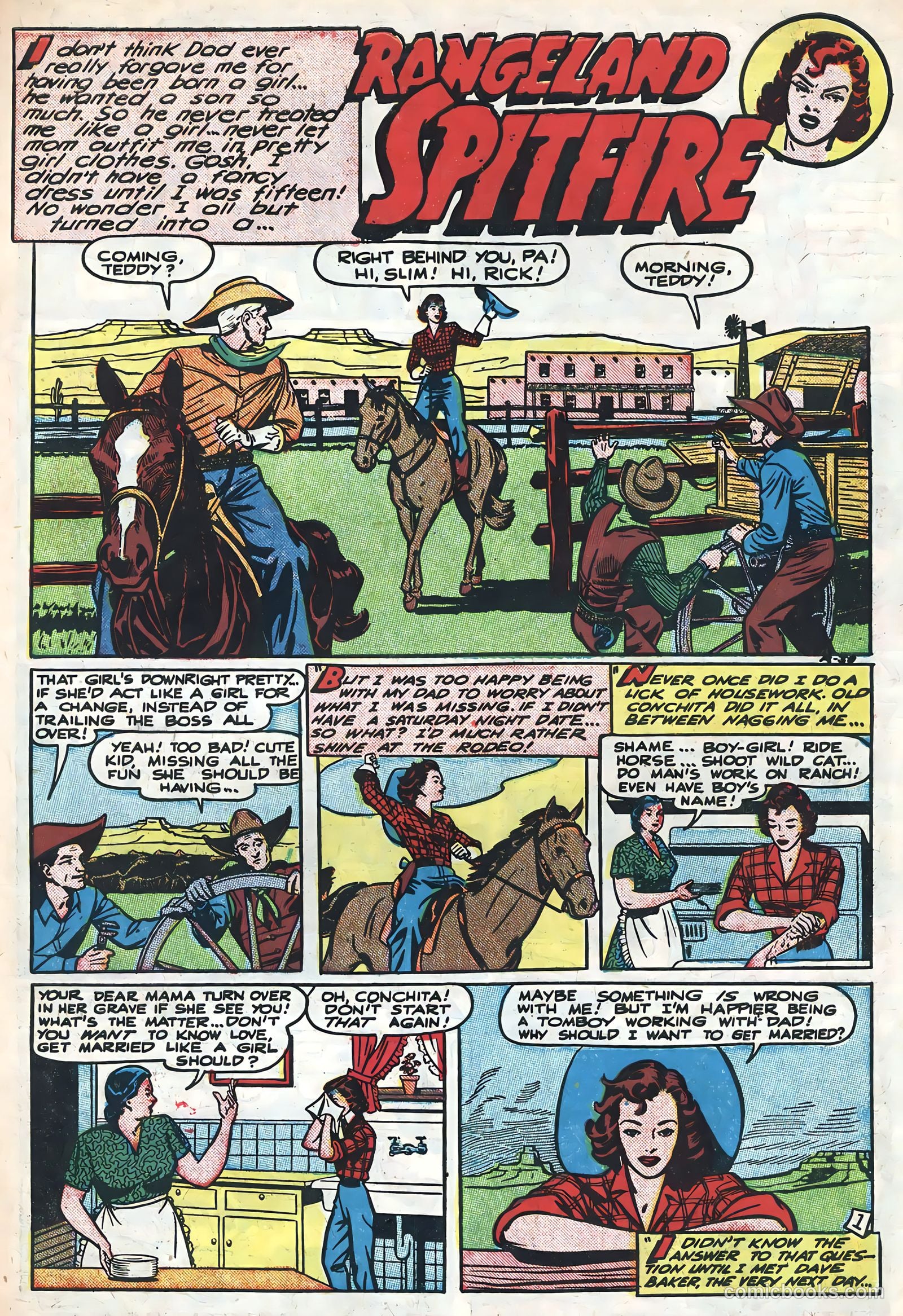 Thrilling Comics #75 (1950) — page 27 of 36