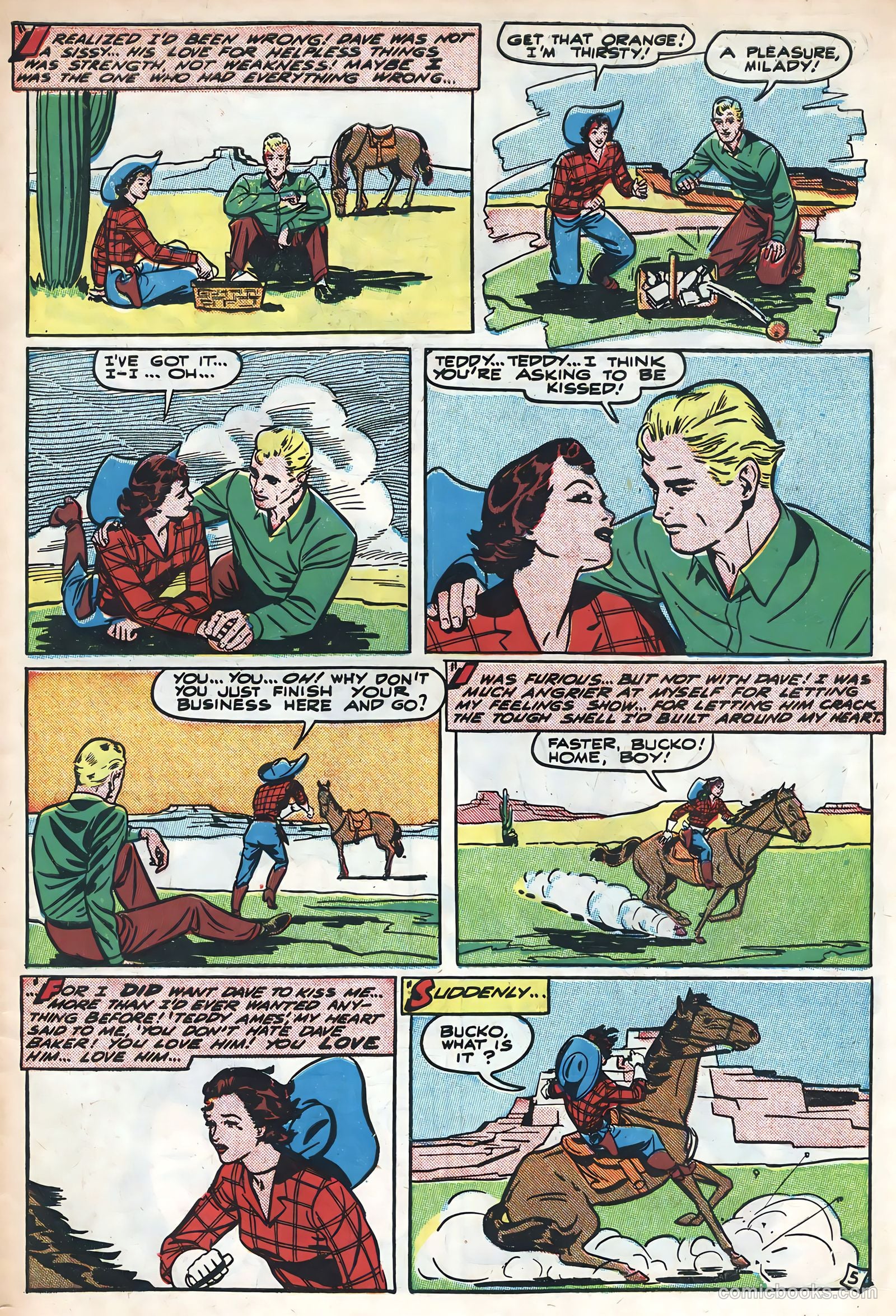 Thrilling Comics #75 (1950) — page 31 of 36