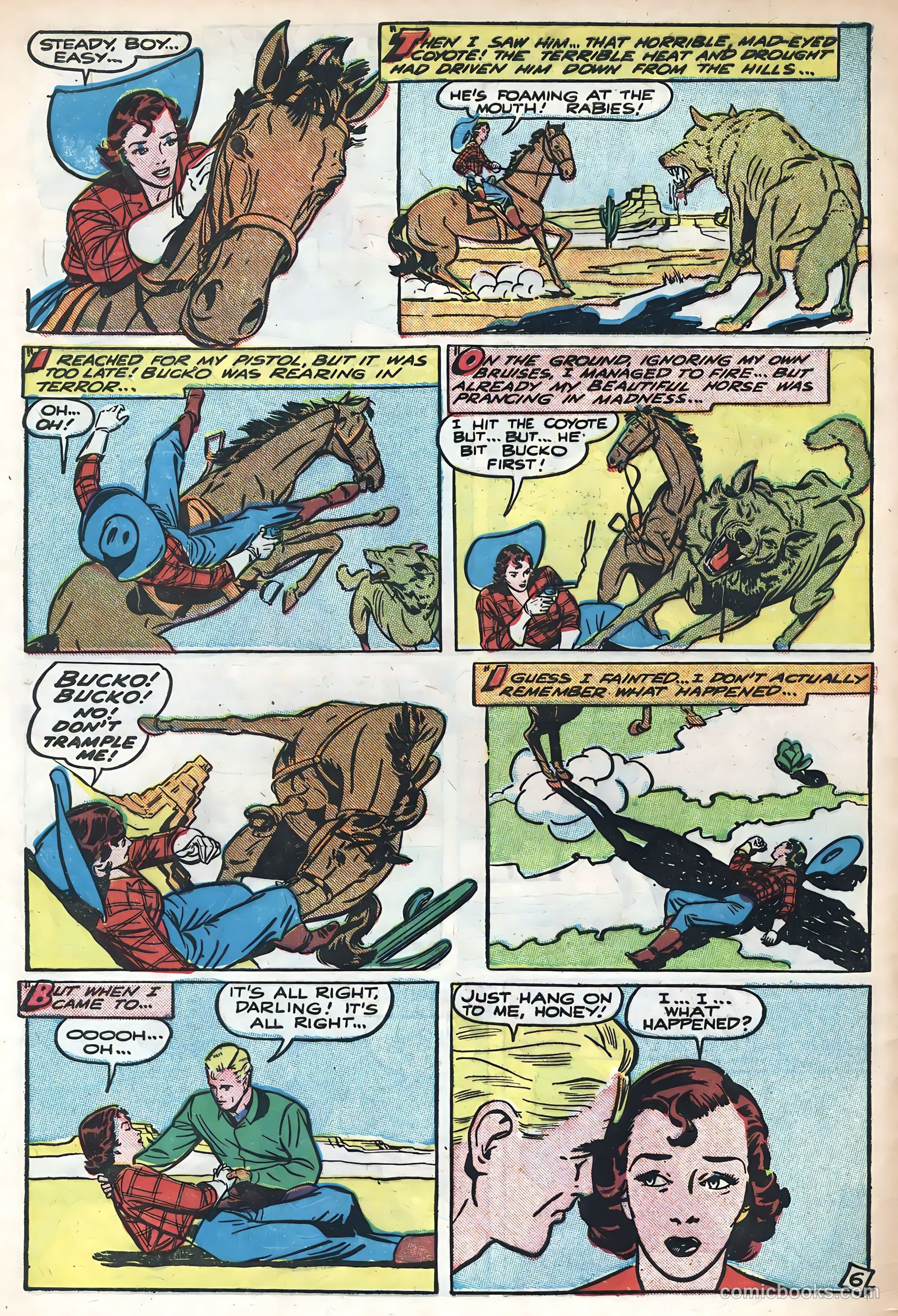 Thrilling Comics #75 (1950) — page 32 of 36