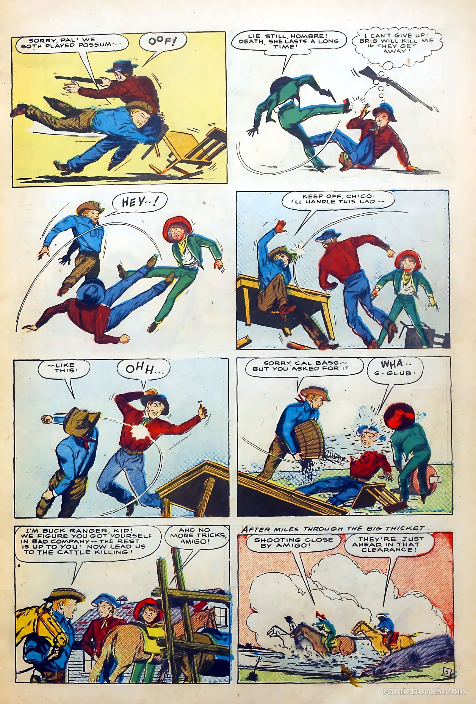 Thrilling Comics #76 (1950) — page 7 of 37