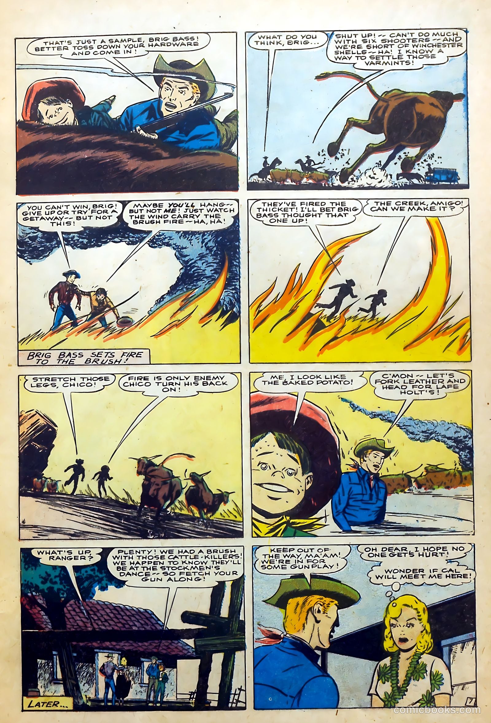 Thrilling Comics #76 (1950) — page 9 of 37