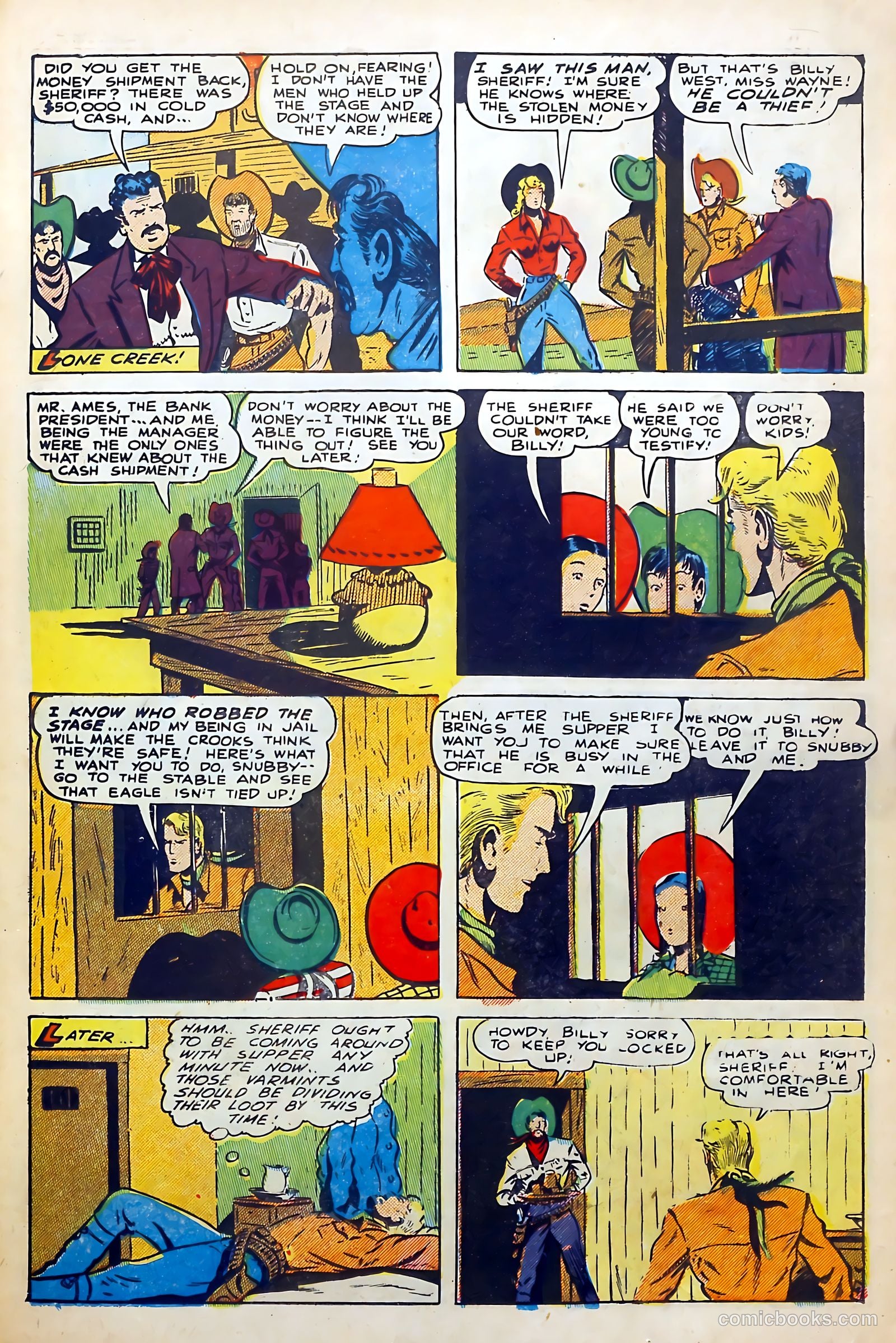 Thrilling Comics #76 (1950) — page 23 of 37