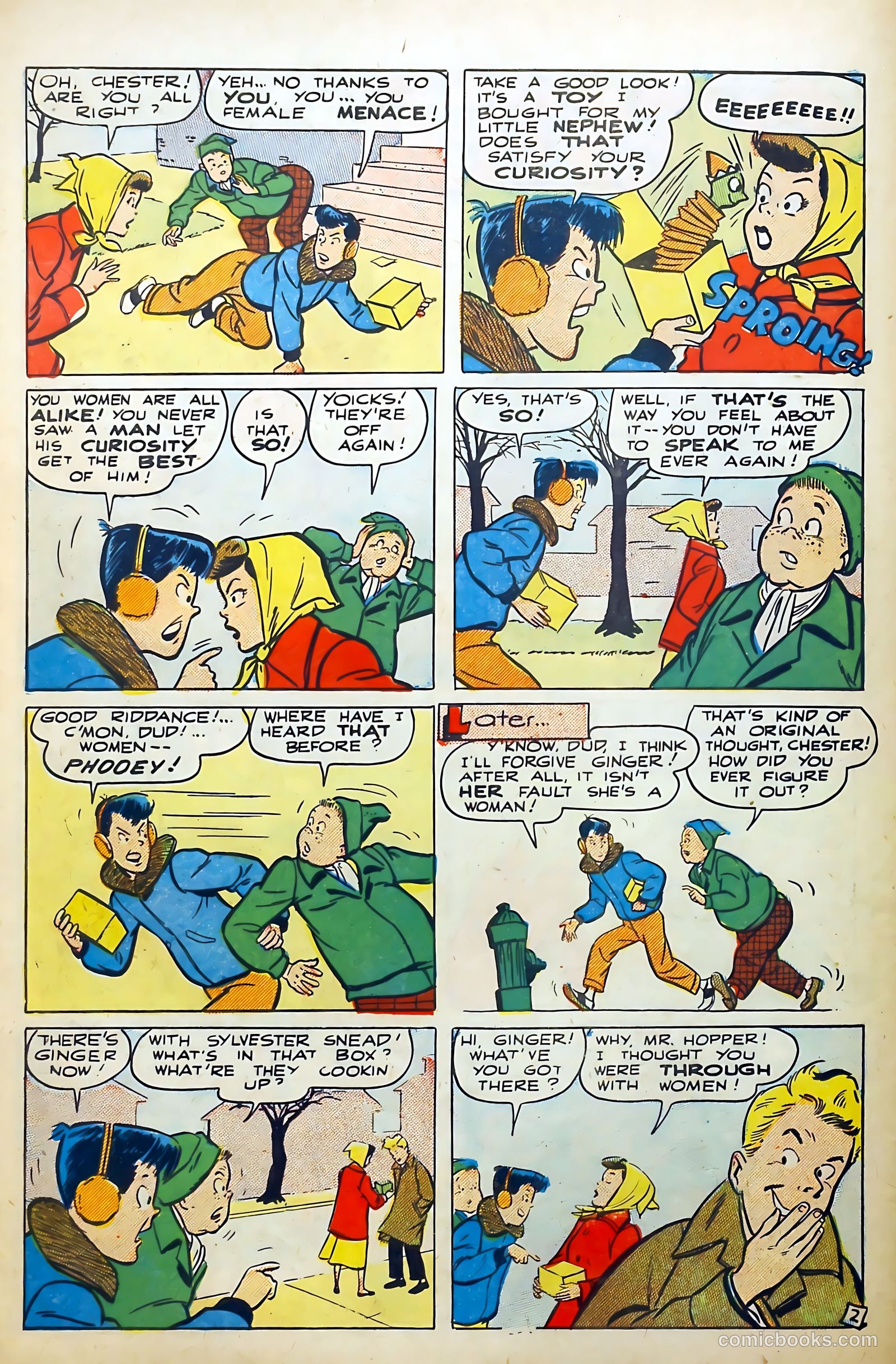 Thrilling Comics #76 (1950) — page 30 of 37
