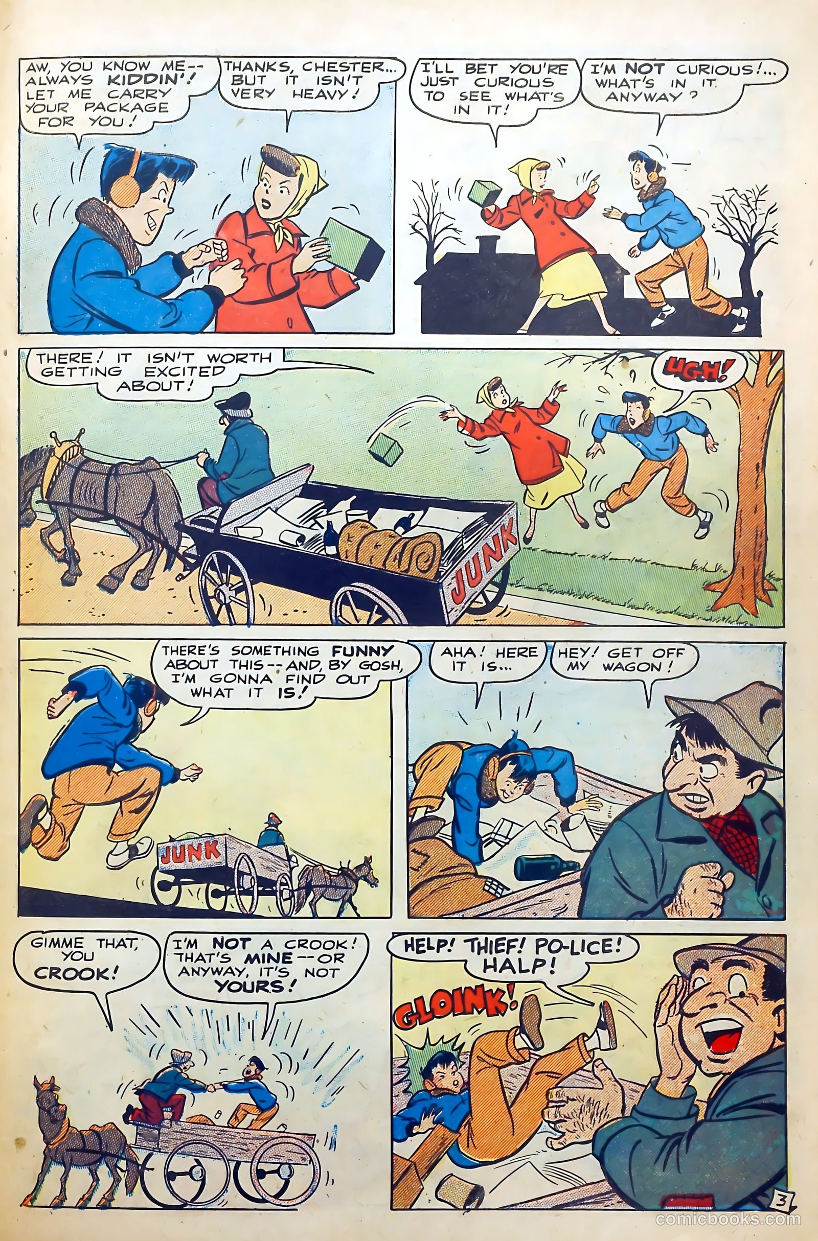 Thrilling Comics #76 (1950) — page 31 of 37