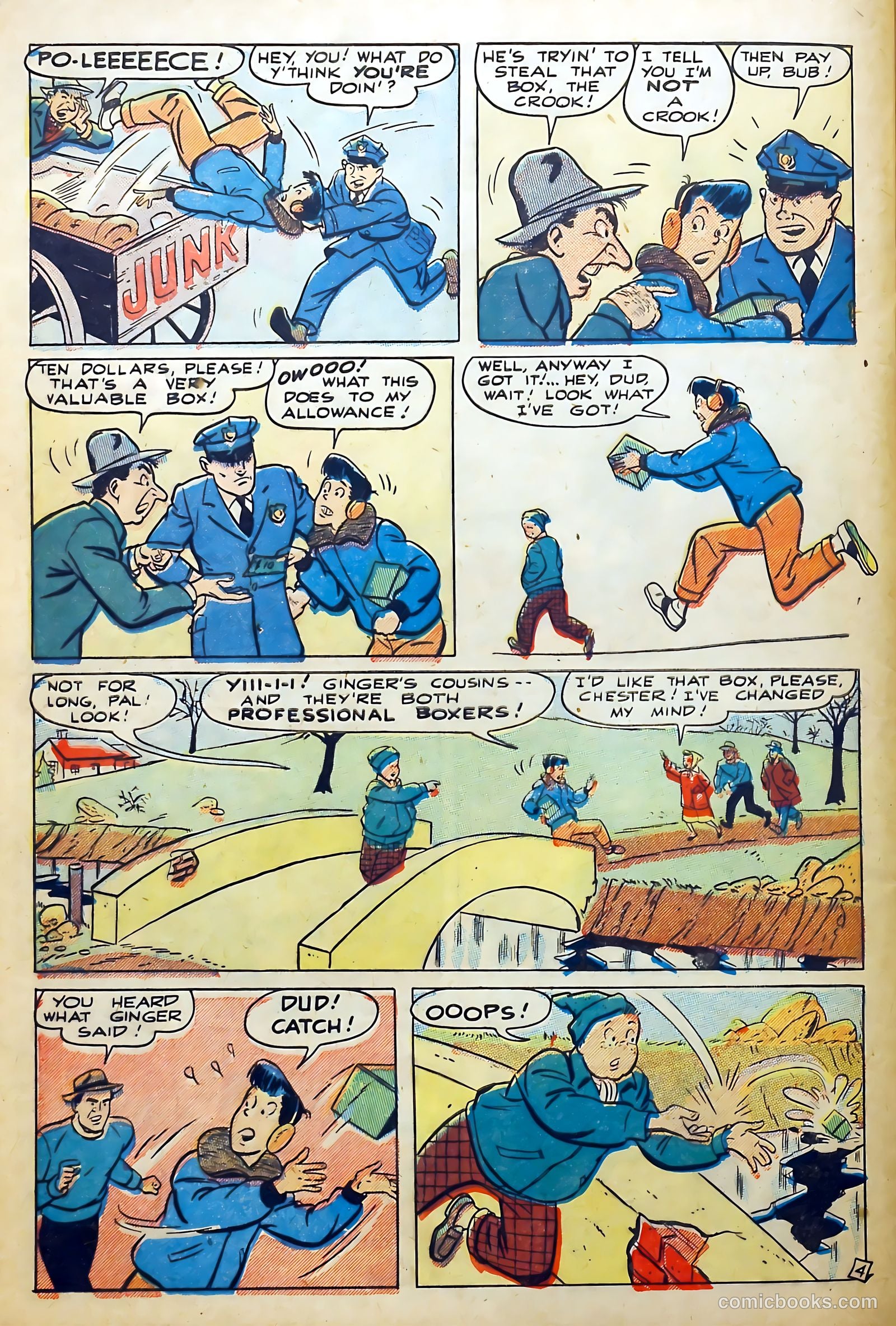 Thrilling Comics #76 (1950) — page 32 of 37