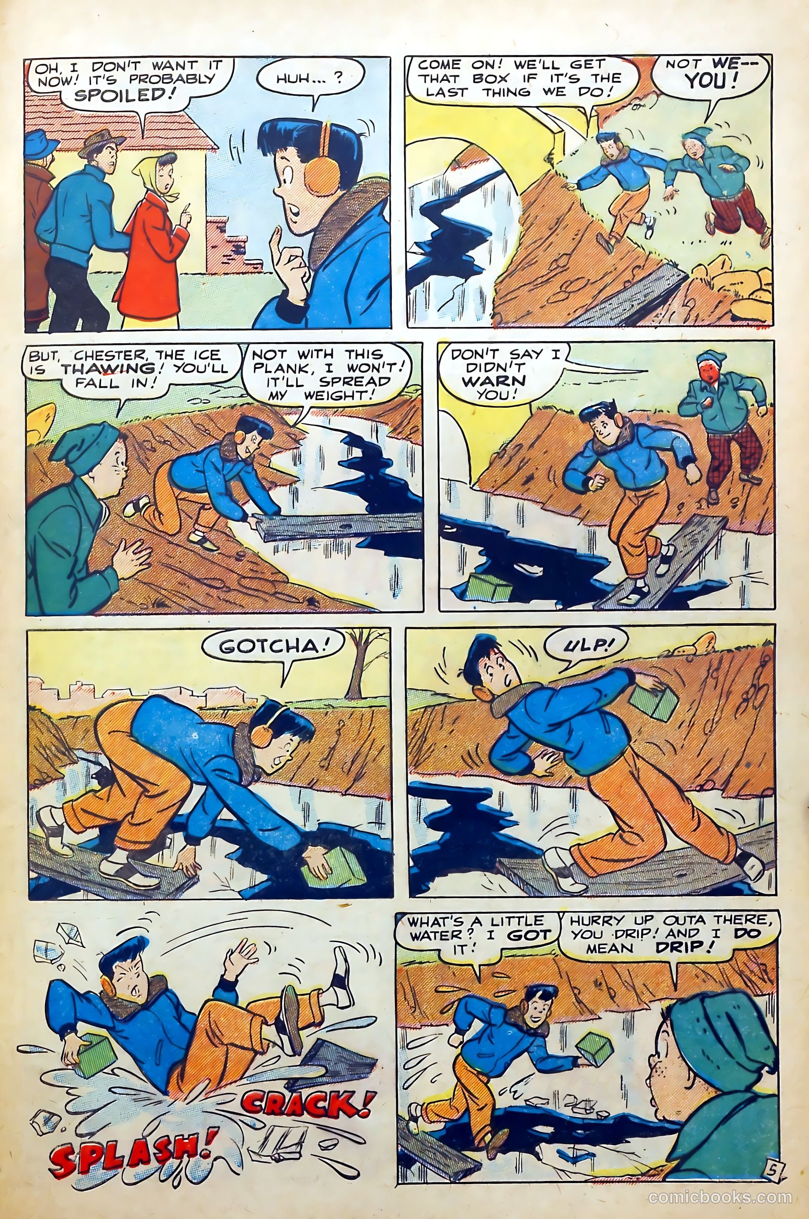 Thrilling Comics #76 (1950) — page 33 of 37