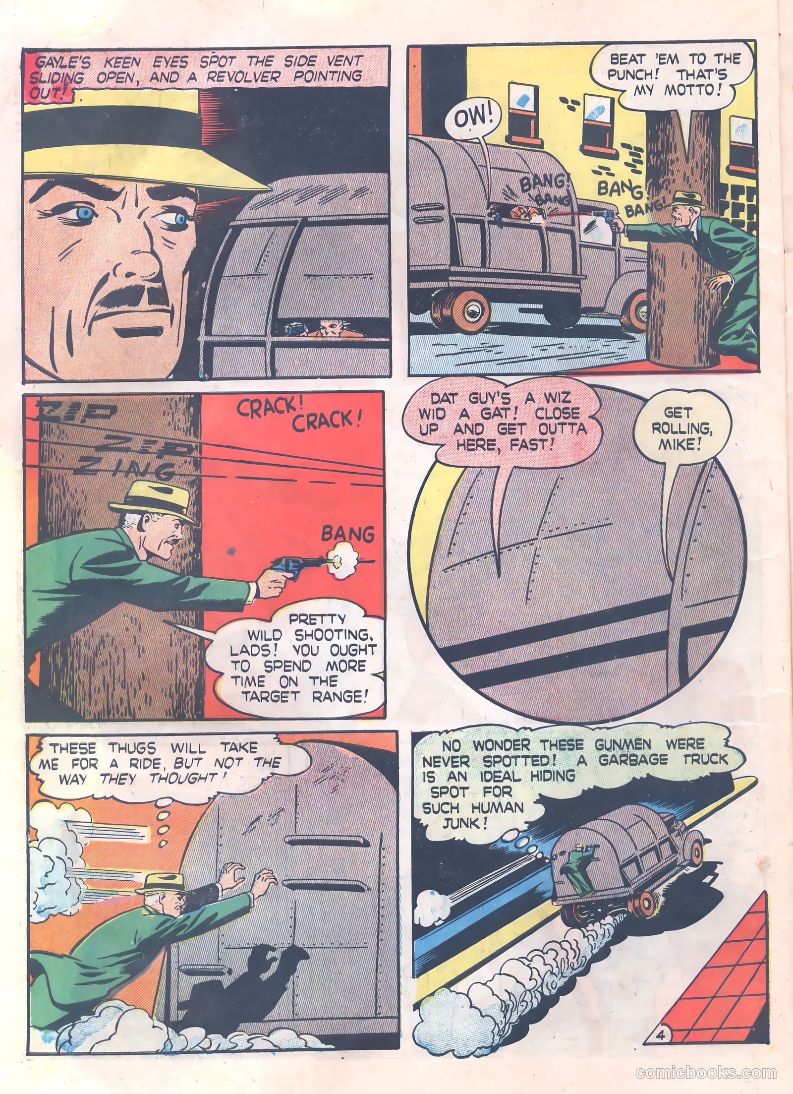 Thrilling Crime Cases #42 (1950) — page 6 of 36
