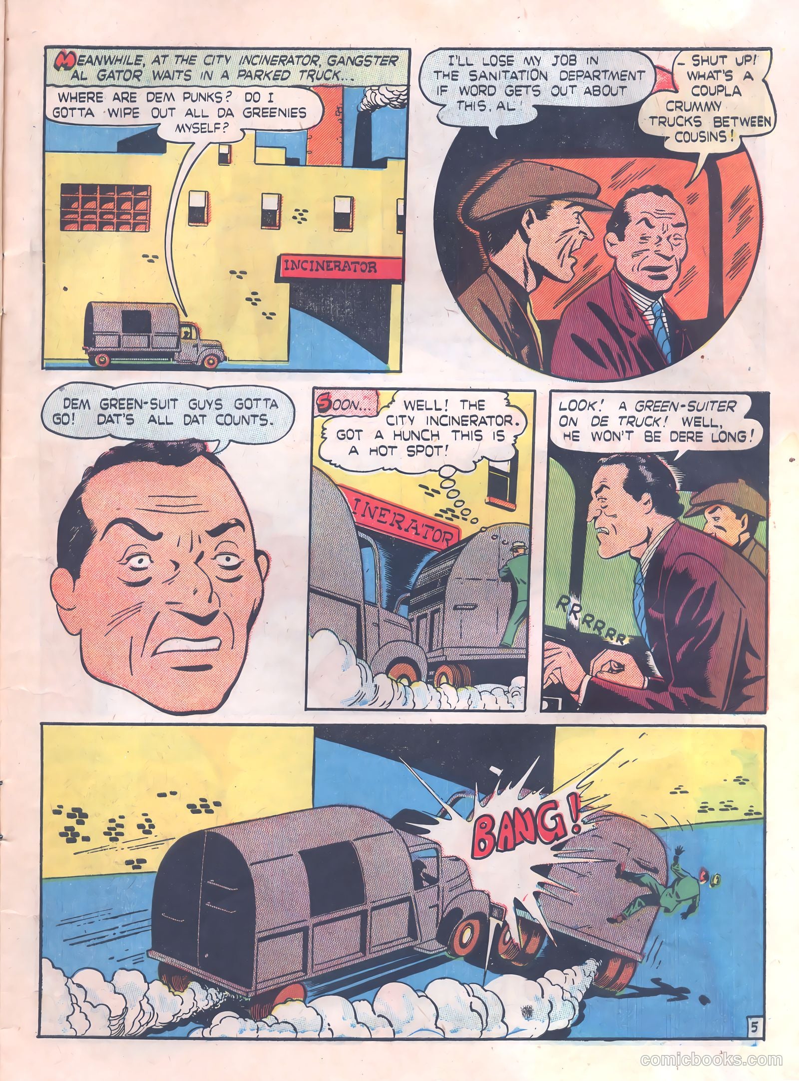 Thrilling Crime Cases #42 (1950) — page 7 of 36
