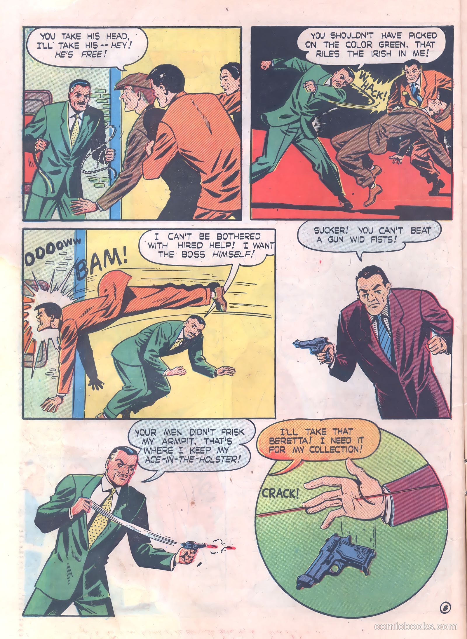 Thrilling Crime Cases #42 (1950) — page 10 of 36