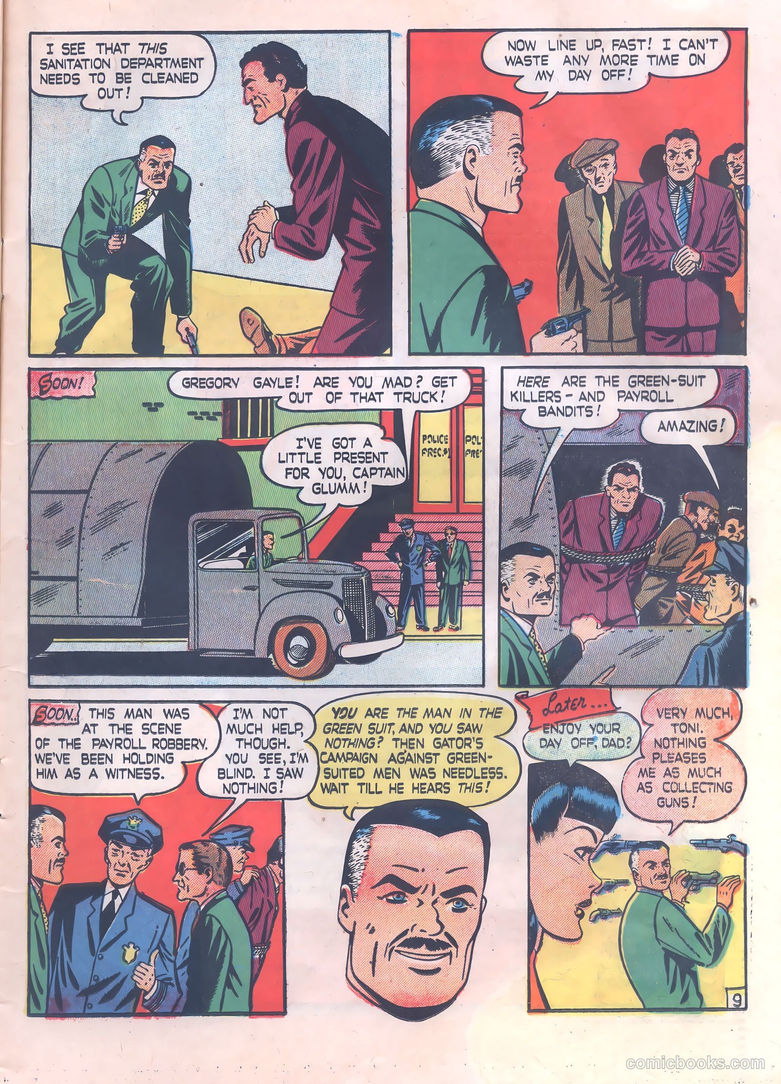 Thrilling Crime Cases #42 (1950) — page 11 of 36