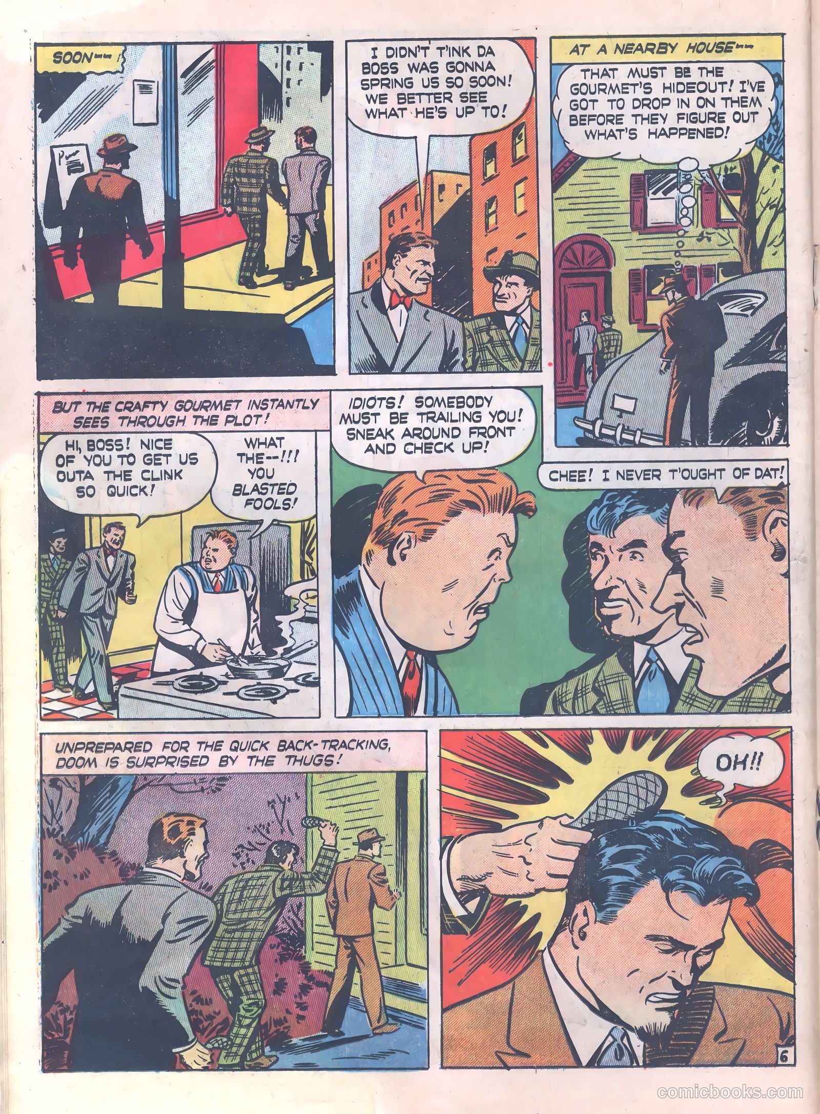 Thrilling Crime Cases #42 (1950) — page 18 of 36