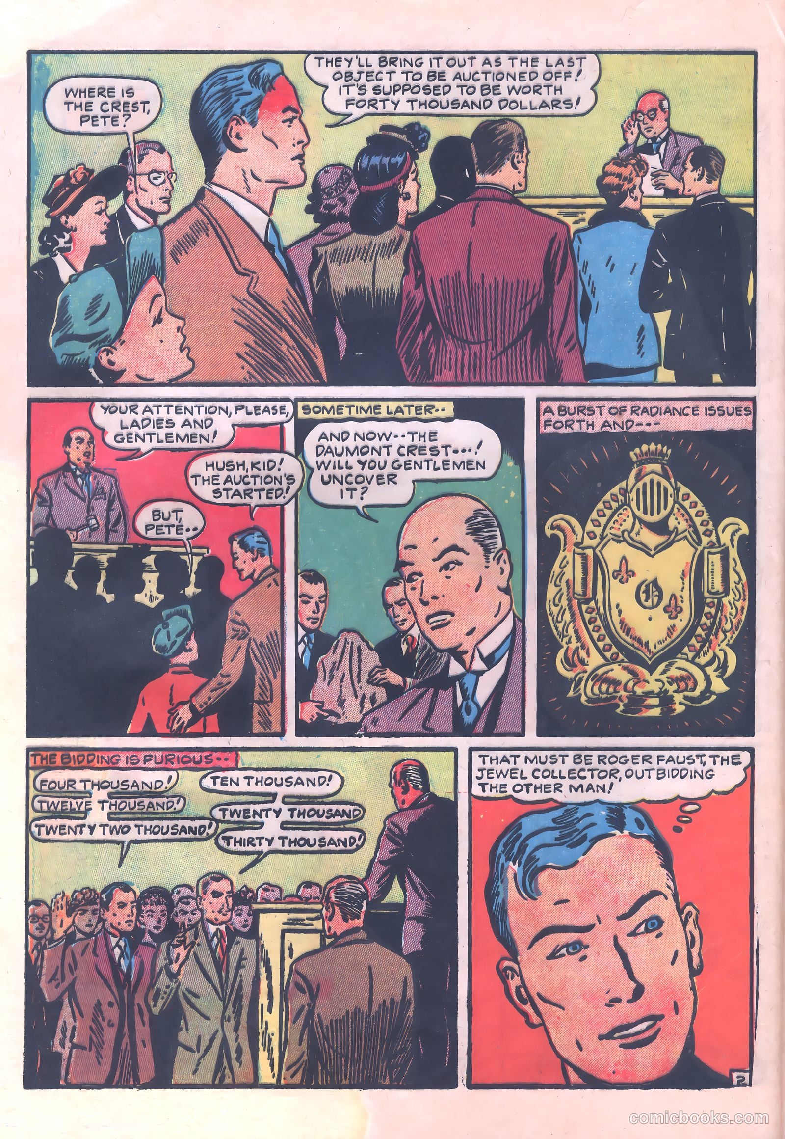 Thrilling Crime Cases #42 (1950) — page 28 of 36