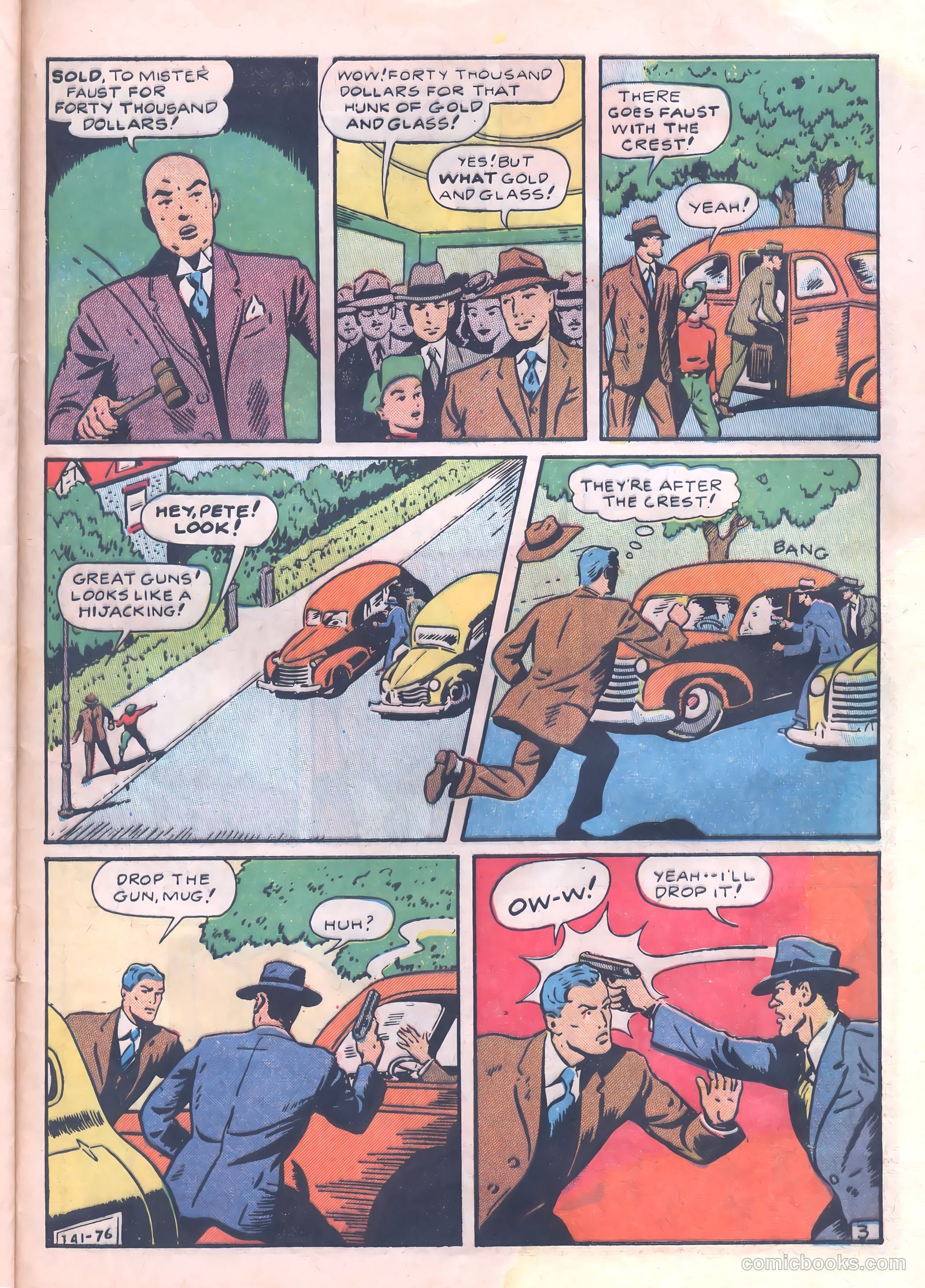 Thrilling Crime Cases #42 (1950) — page 29 of 36