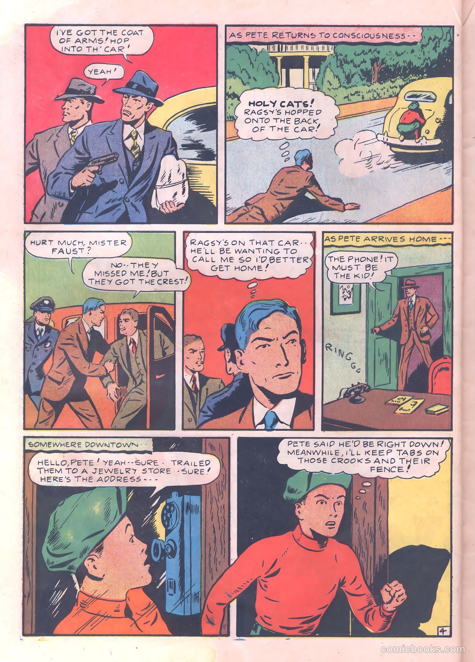 Thrilling Crime Cases #42 (1950) — page 30 of 36