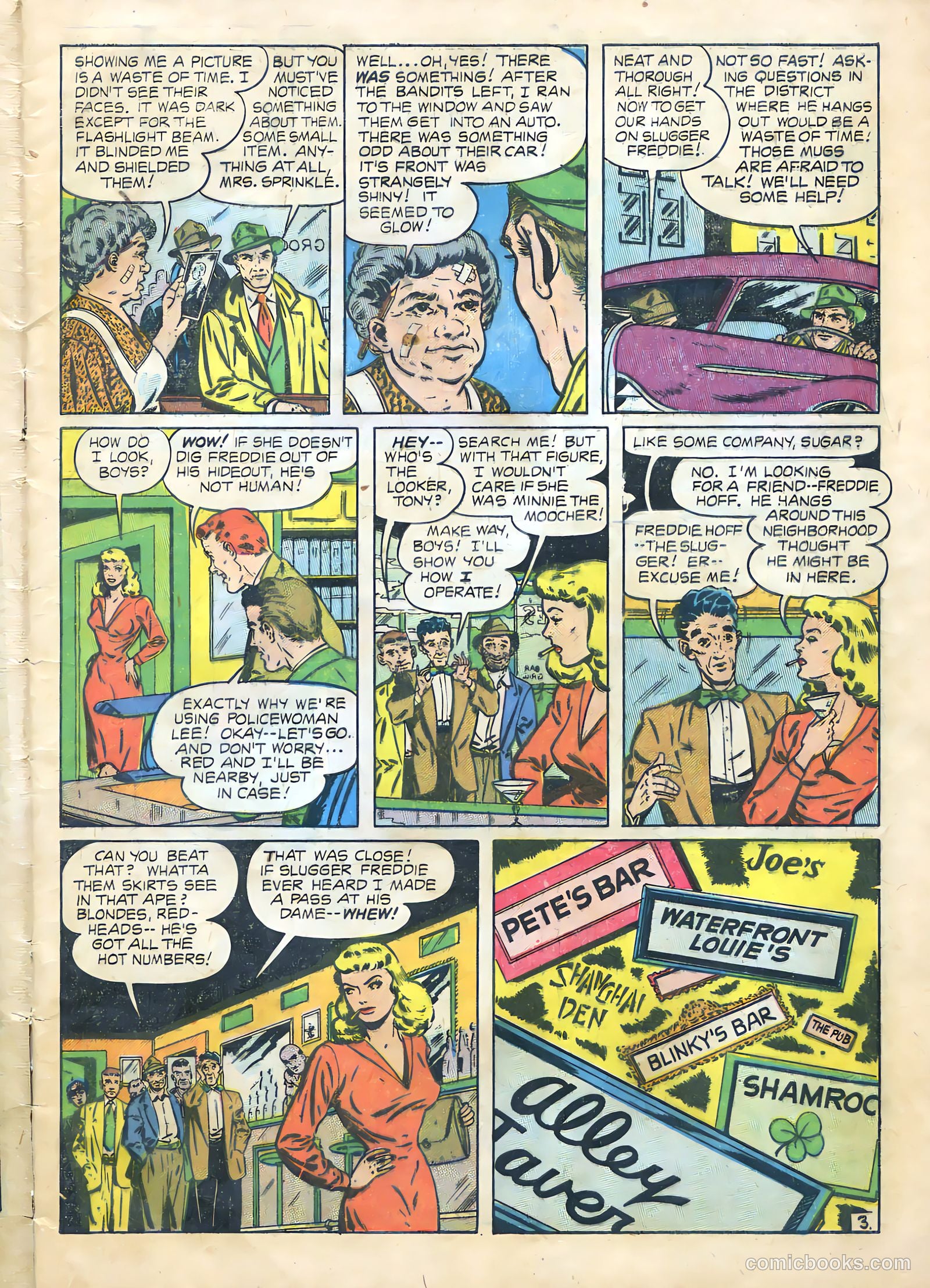 Thrilling Crime Cases #43 (1950) — page 5 of 36