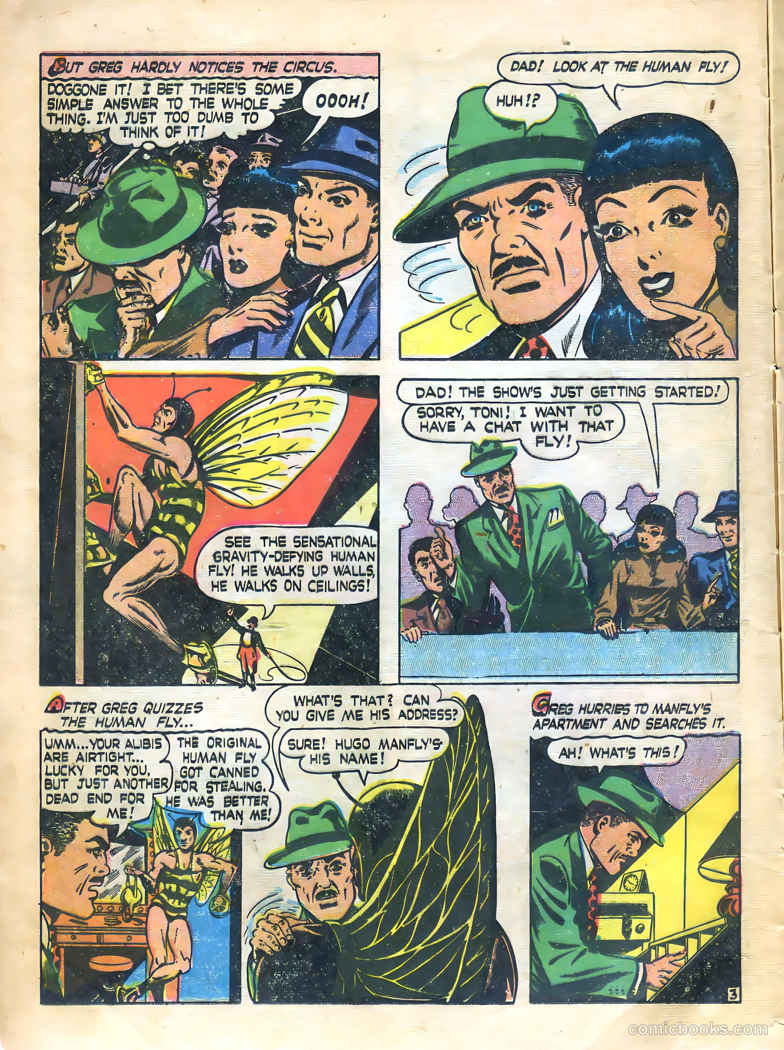 Thrilling Crime Cases #43 (1950) — page 12 of 36