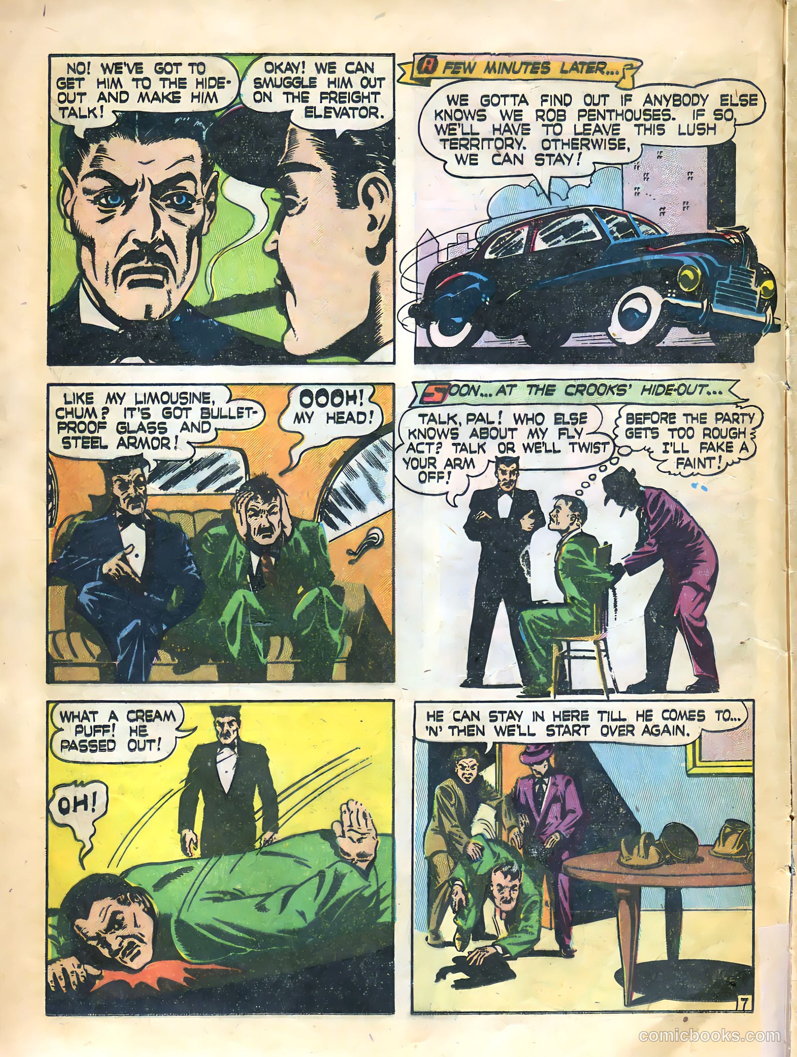 Thrilling Crime Cases #43 (1950) — page 16 of 36