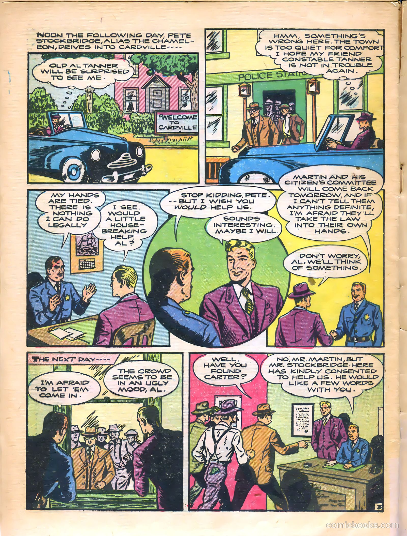 Thrilling Crime Cases #43 (1950) — page 28 of 36