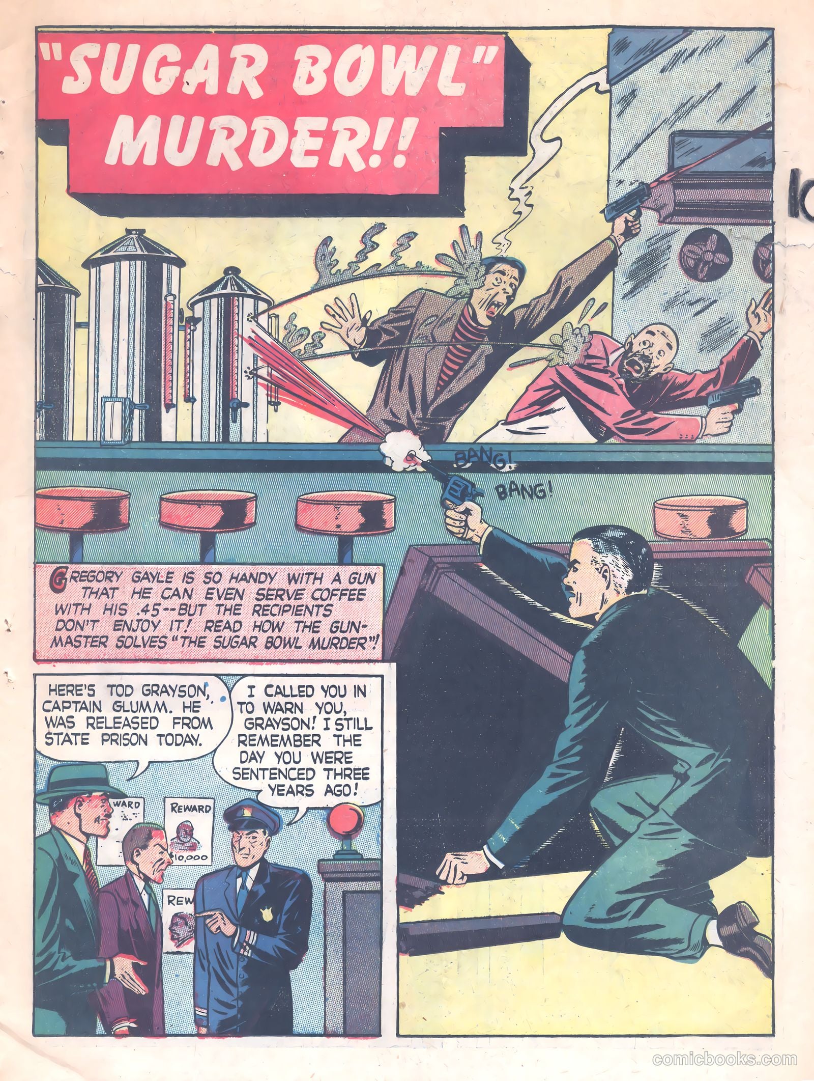 Thrilling Crime Cases #44 (1951) — page 3 of 36