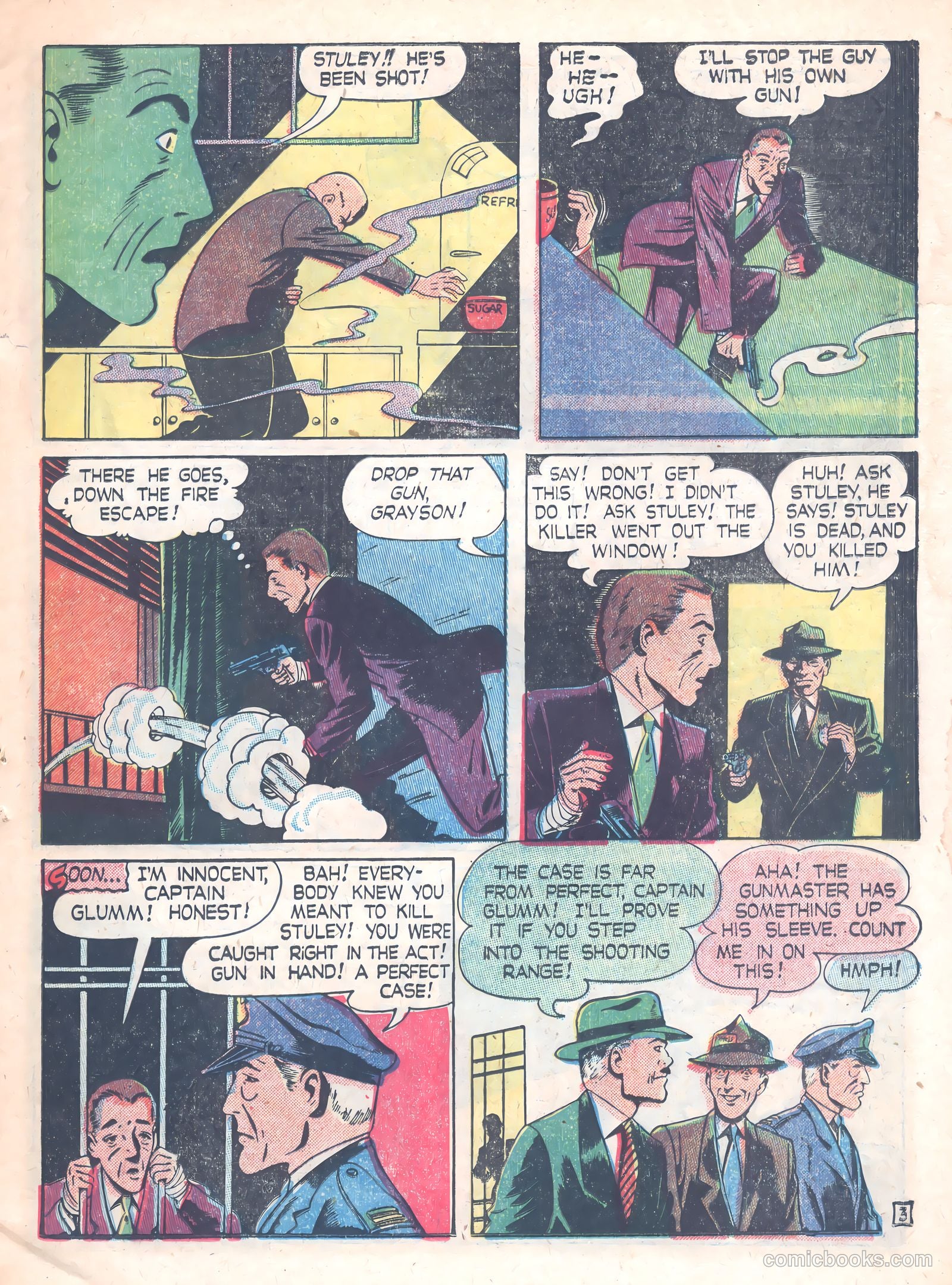 Thrilling Crime Cases #44 (1951) — page 5 of 36