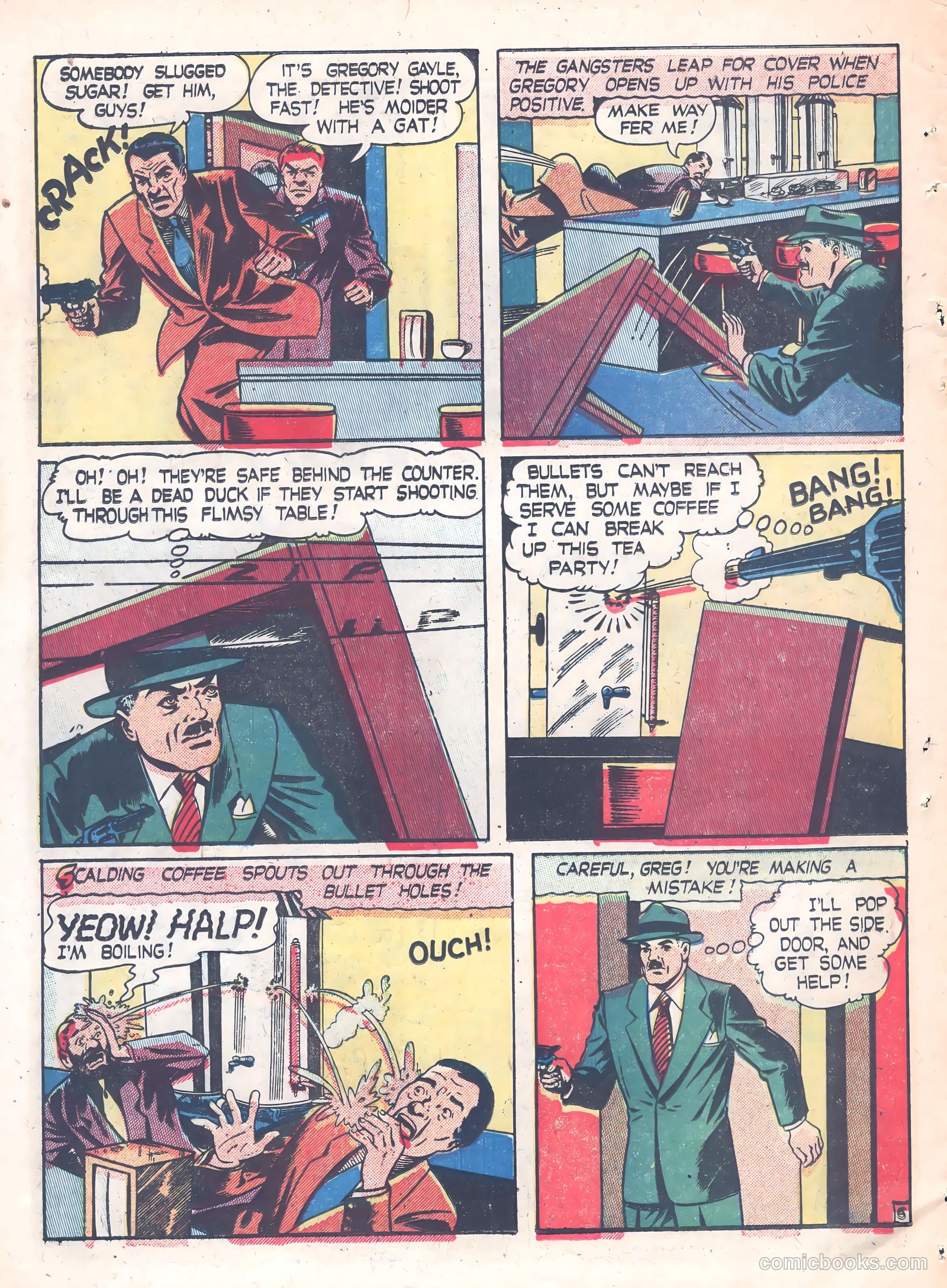 Thrilling Crime Cases #44 (1951) — page 8 of 36