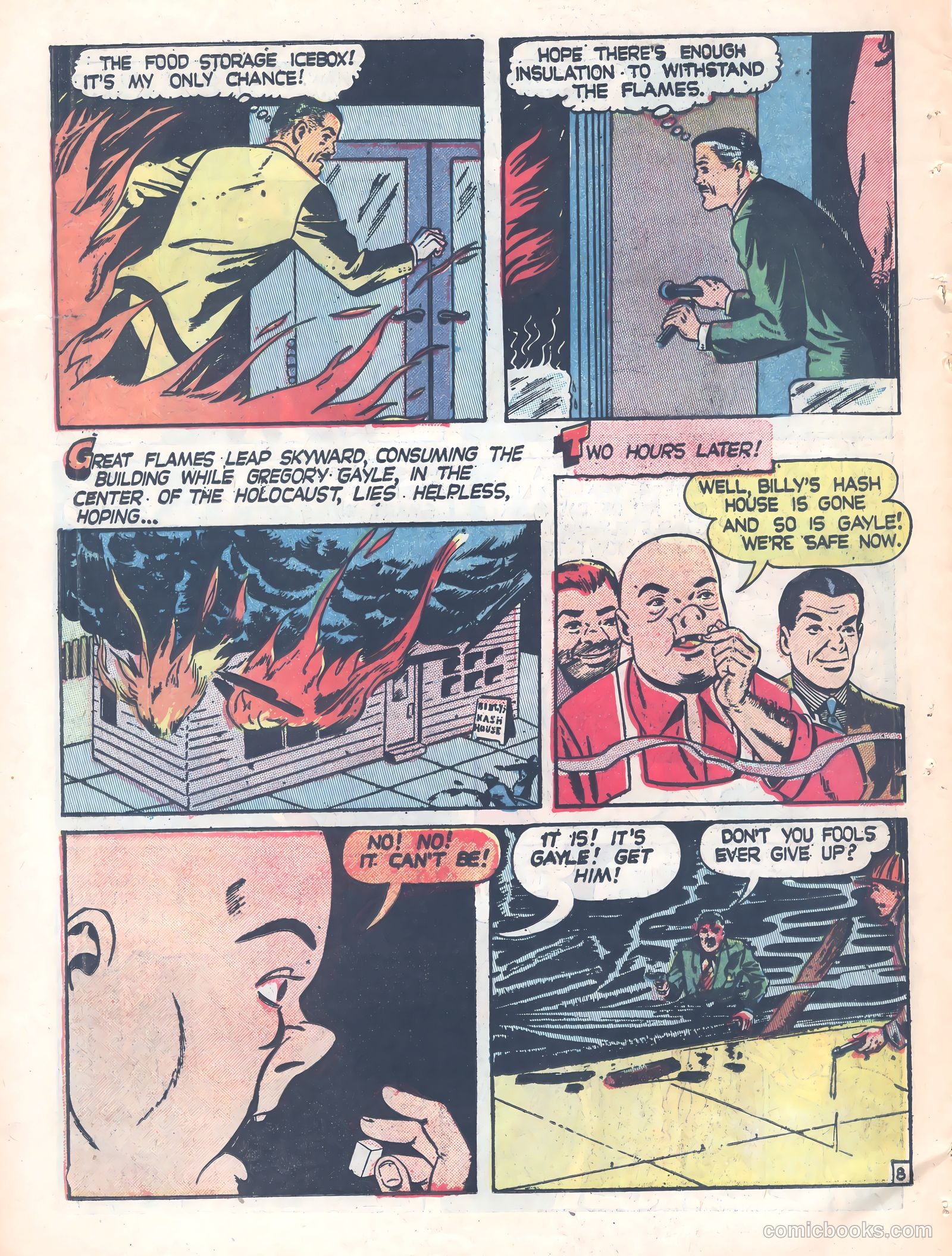 Thrilling Crime Cases #44 (1951) — page 10 of 36