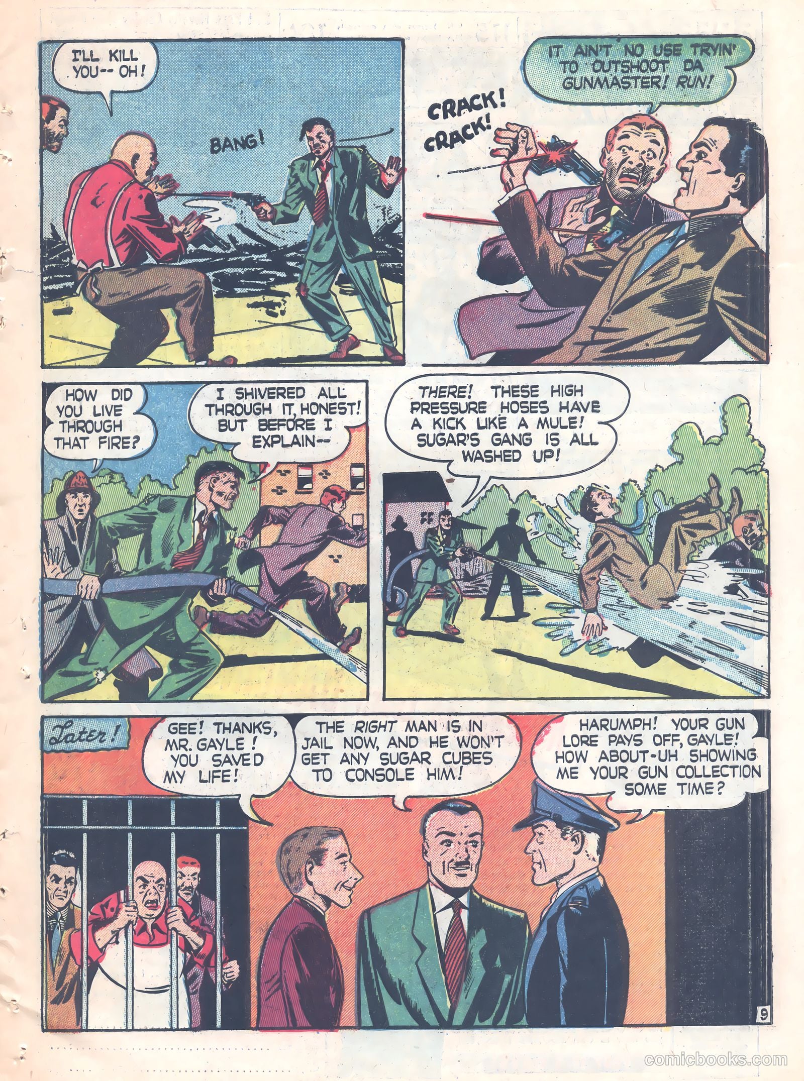 Thrilling Crime Cases #44 (1951) — page 11 of 36