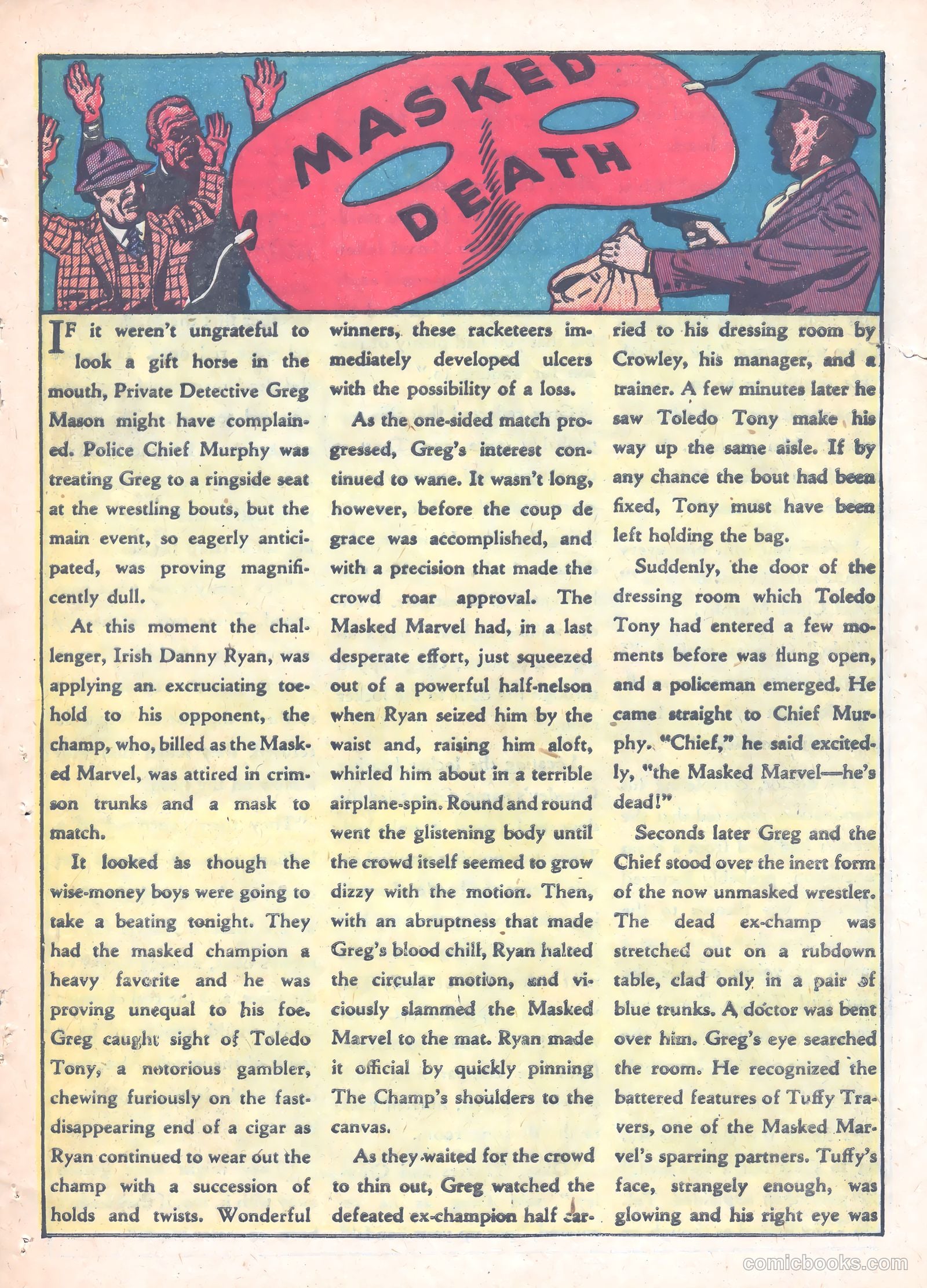 Thrilling Crime Cases #44 (1951) — page 17 of 36