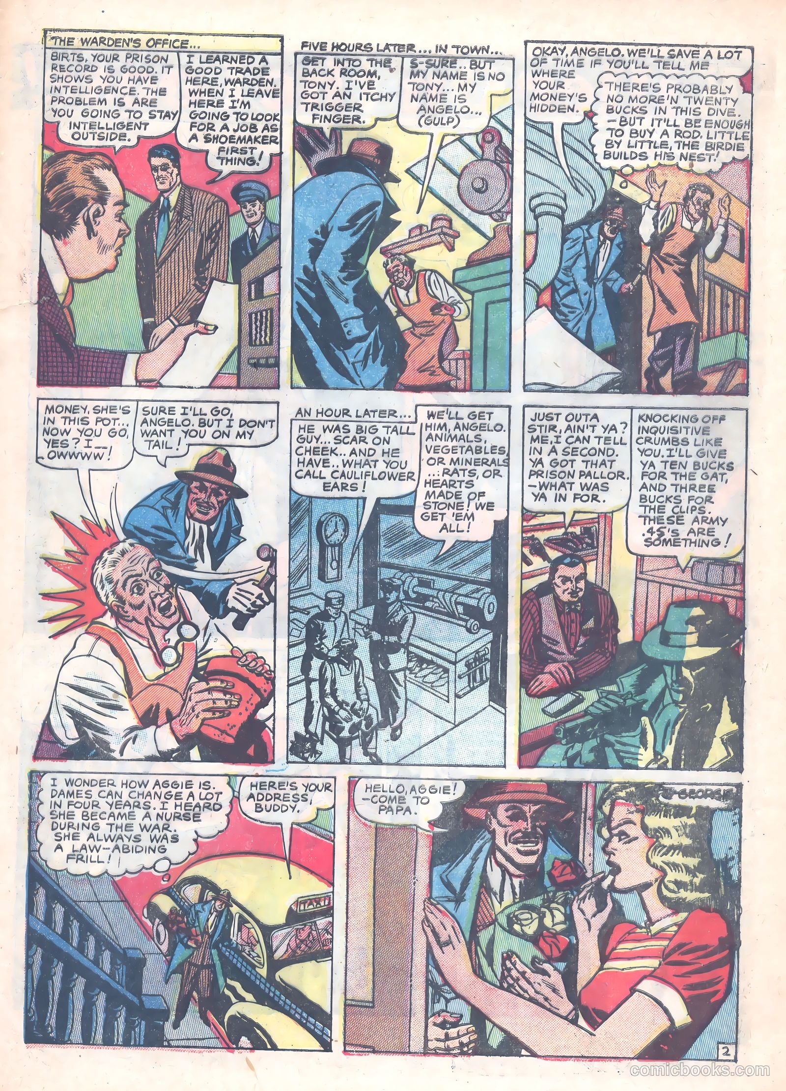 Thrilling Crime Cases #44 (1951) — page 20 of 36