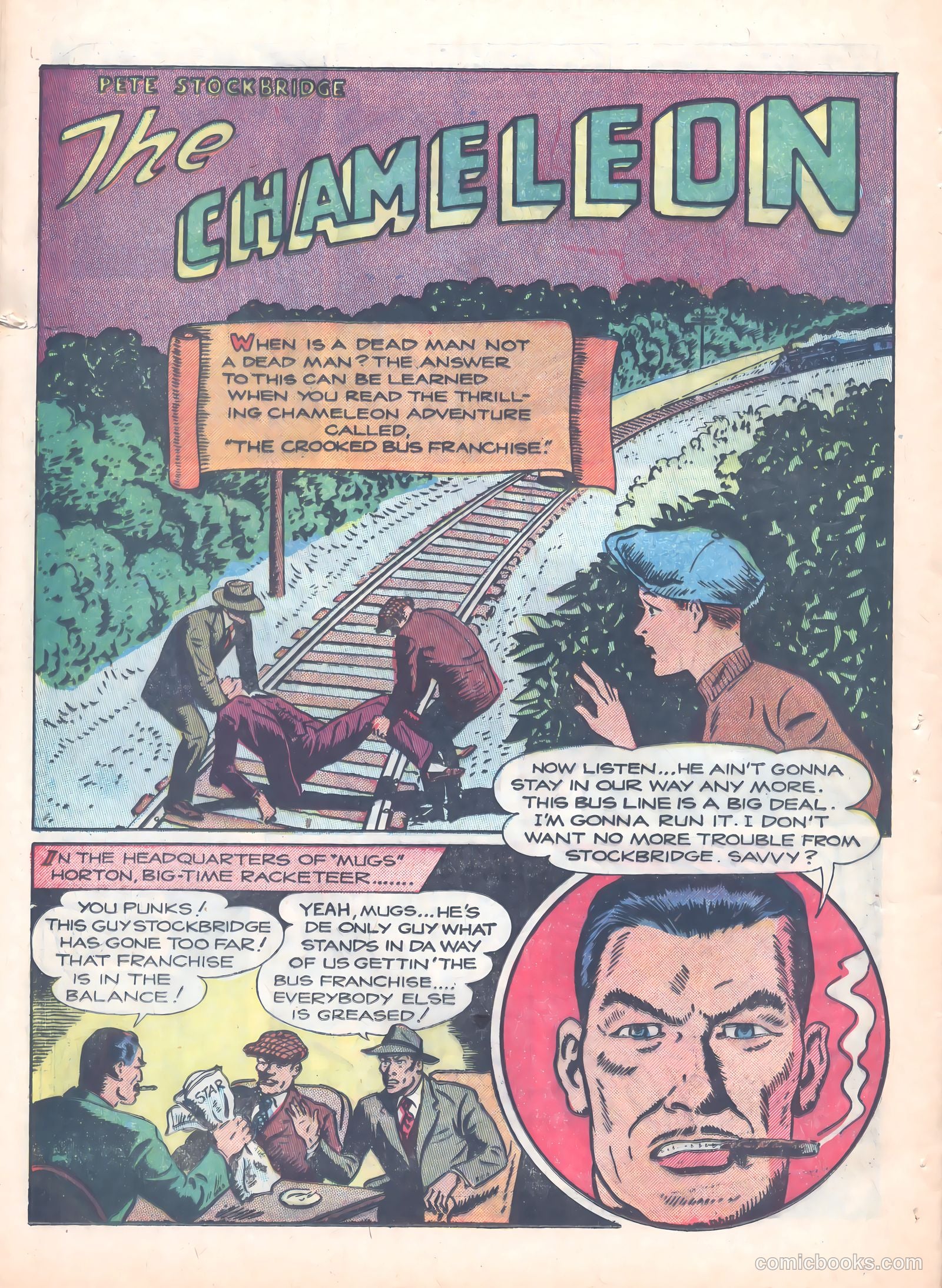 Thrilling Crime Cases #44 (1951) — page 28 of 36