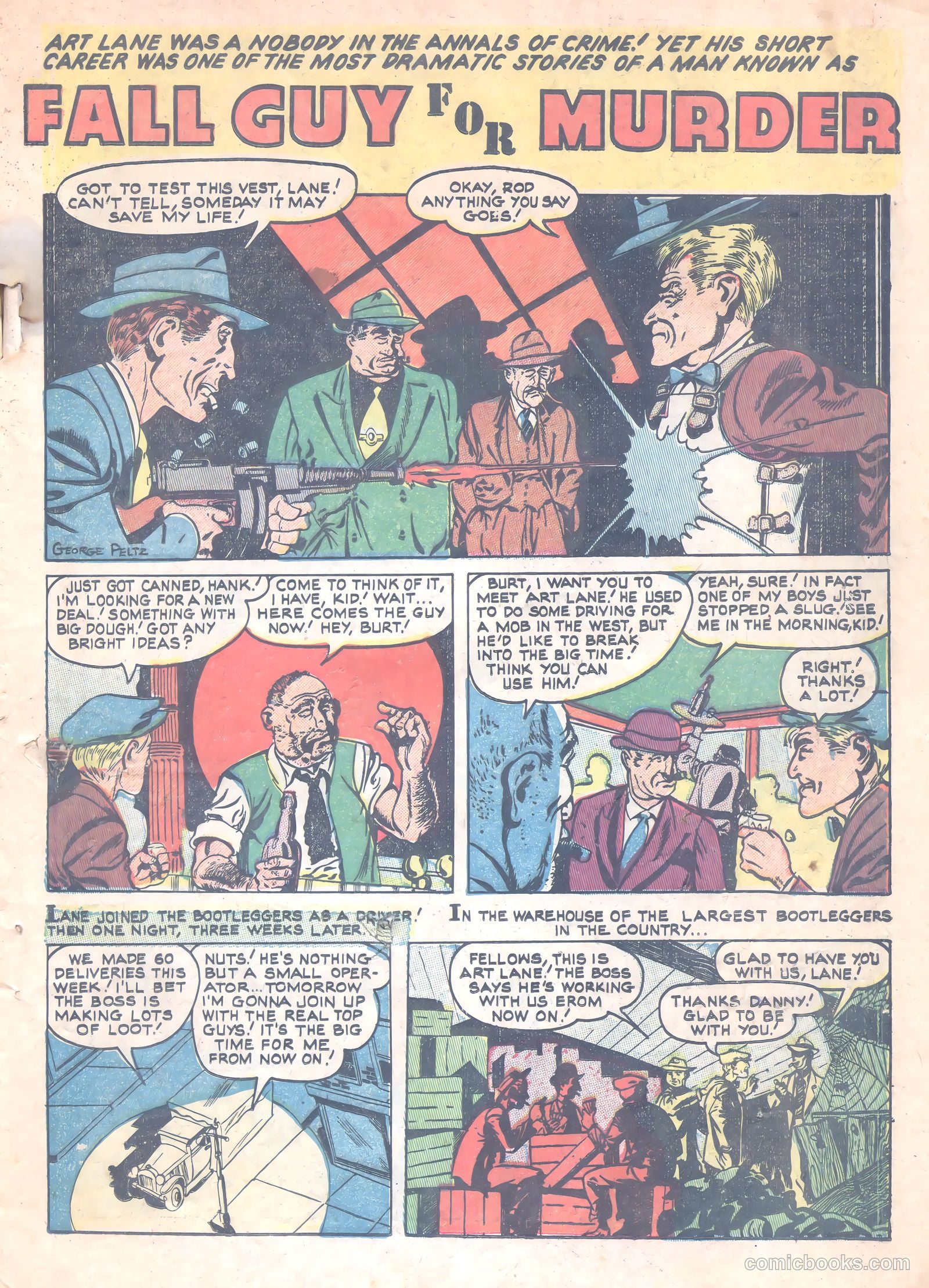 Thrilling Crime Cases #46 (1951) — page 3 of 37