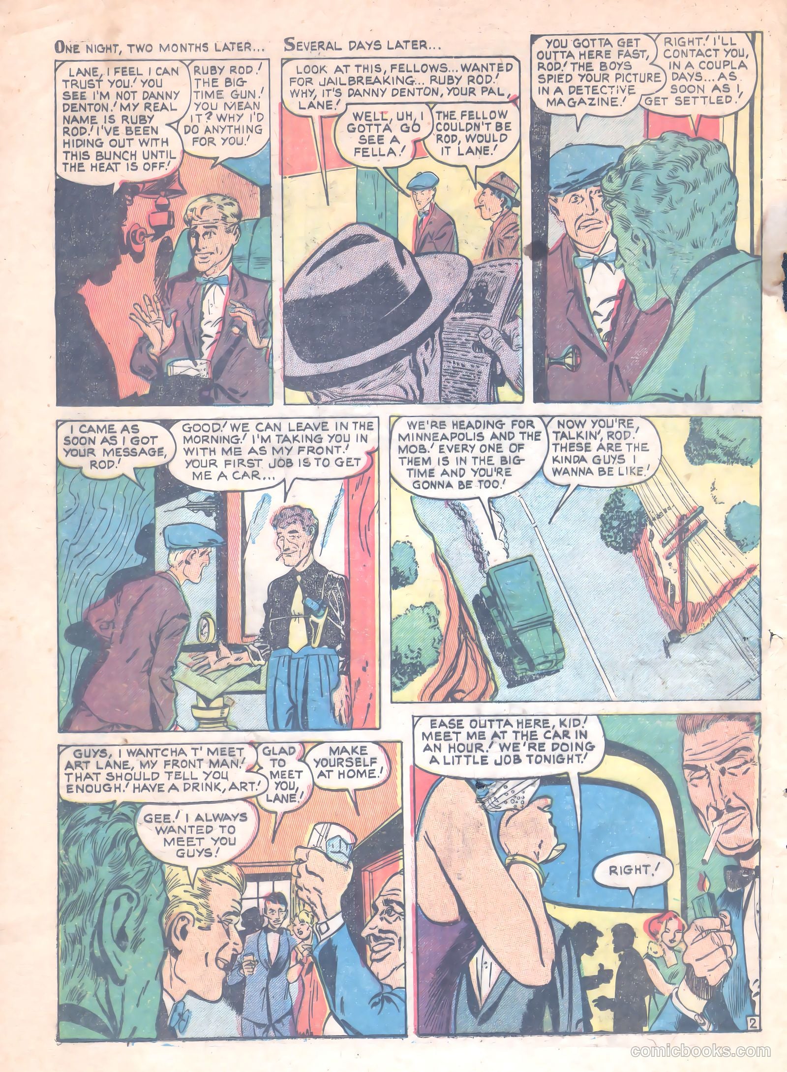 Thrilling Crime Cases #46 (1951) — page 4 of 37