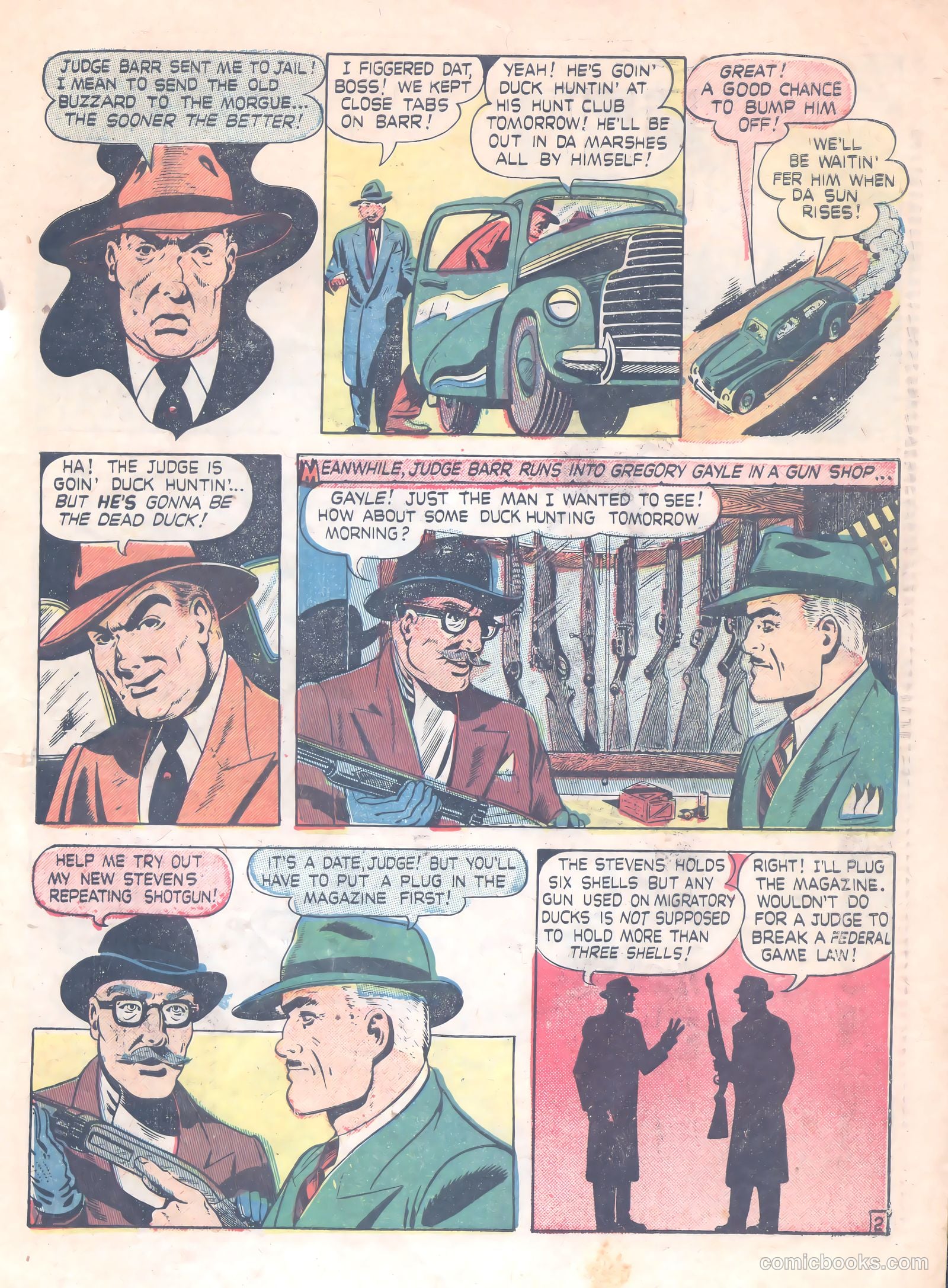 Thrilling Crime Cases #46 (1951) — page 11 of 37