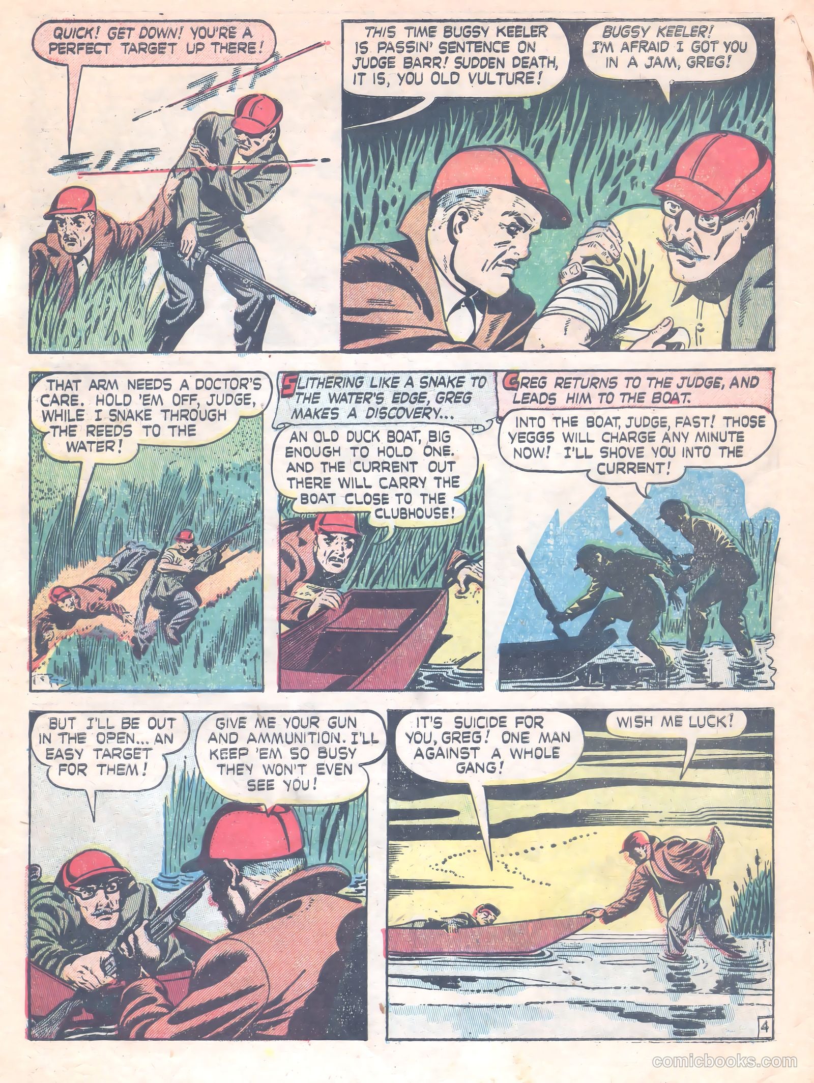 Thrilling Crime Cases #46 (1951) — page 13 of 37