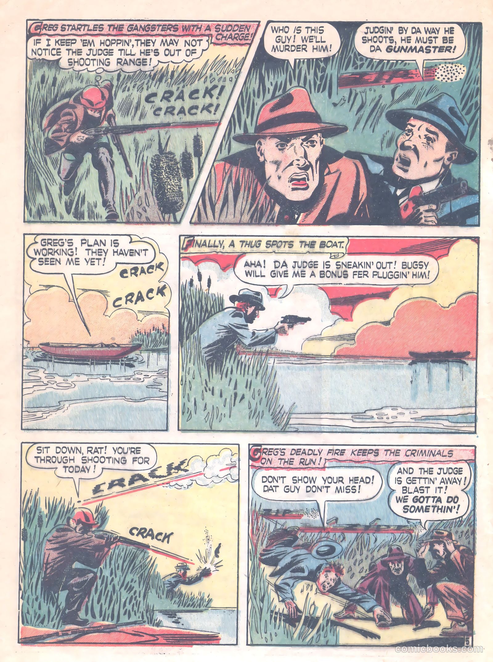 Thrilling Crime Cases #46 (1951) — page 14 of 37