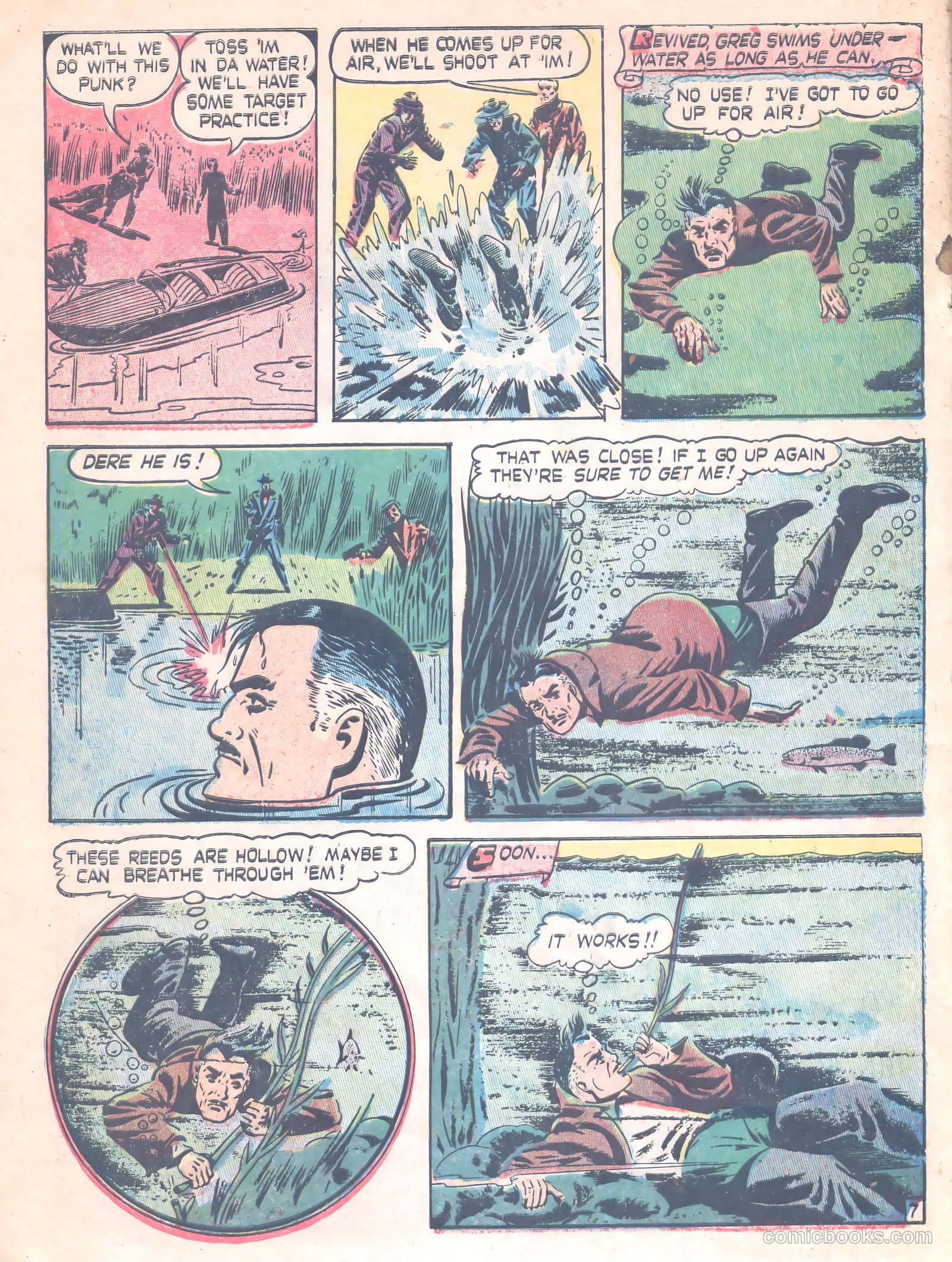 Thrilling Crime Cases #46 (1951) — page 16 of 37