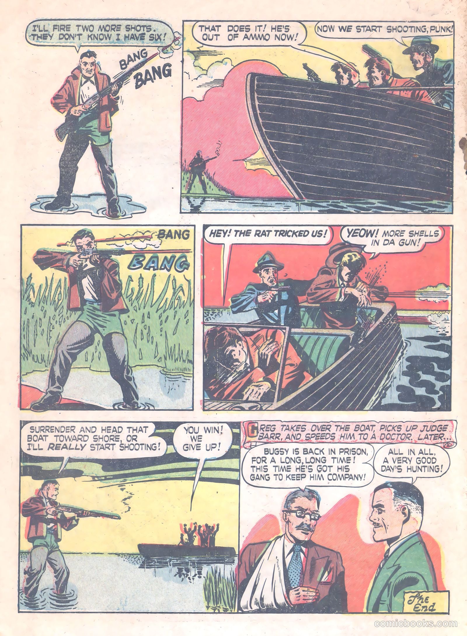 Thrilling Crime Cases #46 (1951) — page 18 of 37