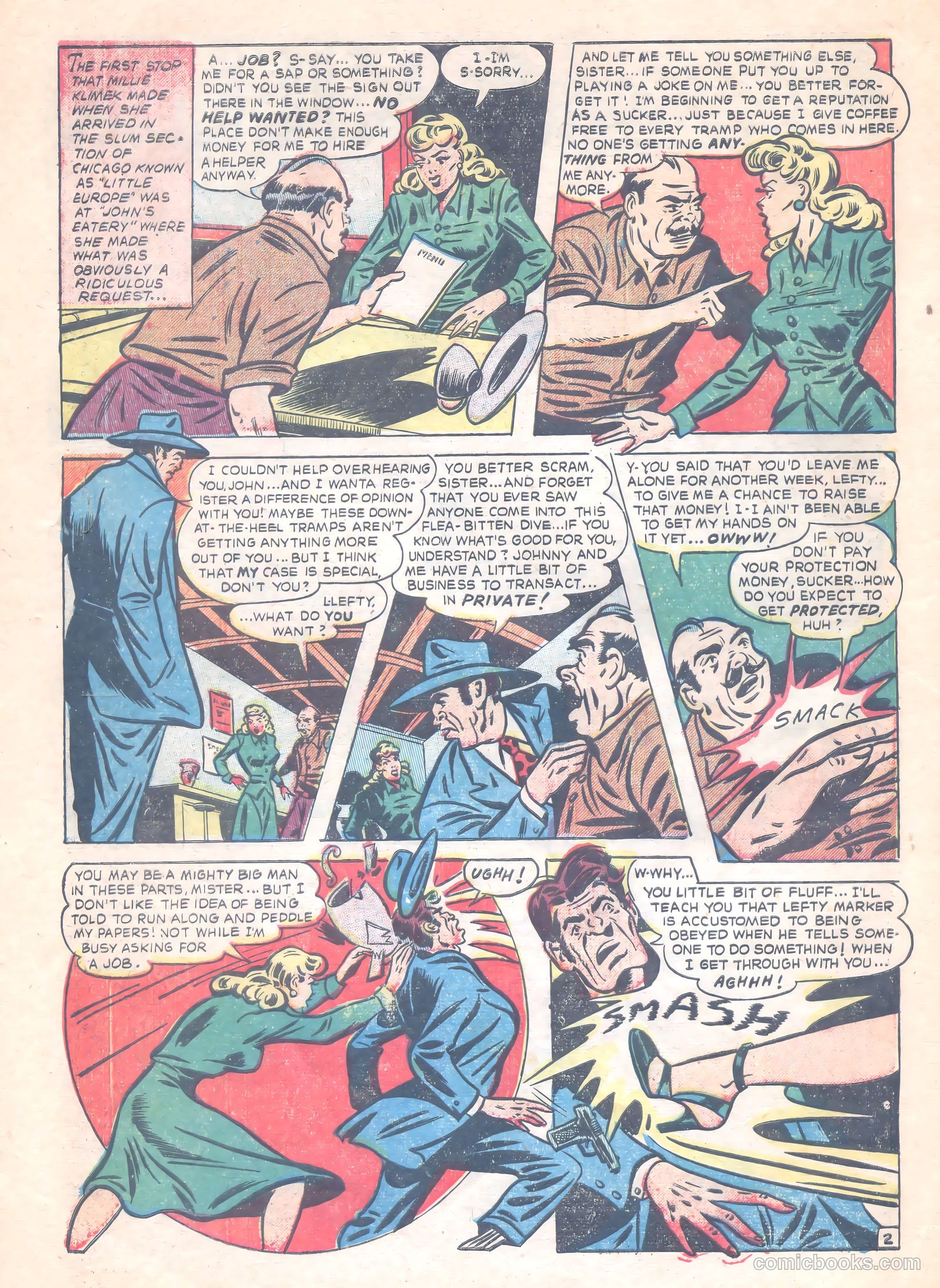 Thrilling Crime Cases #46 (1951) — page 24 of 37
