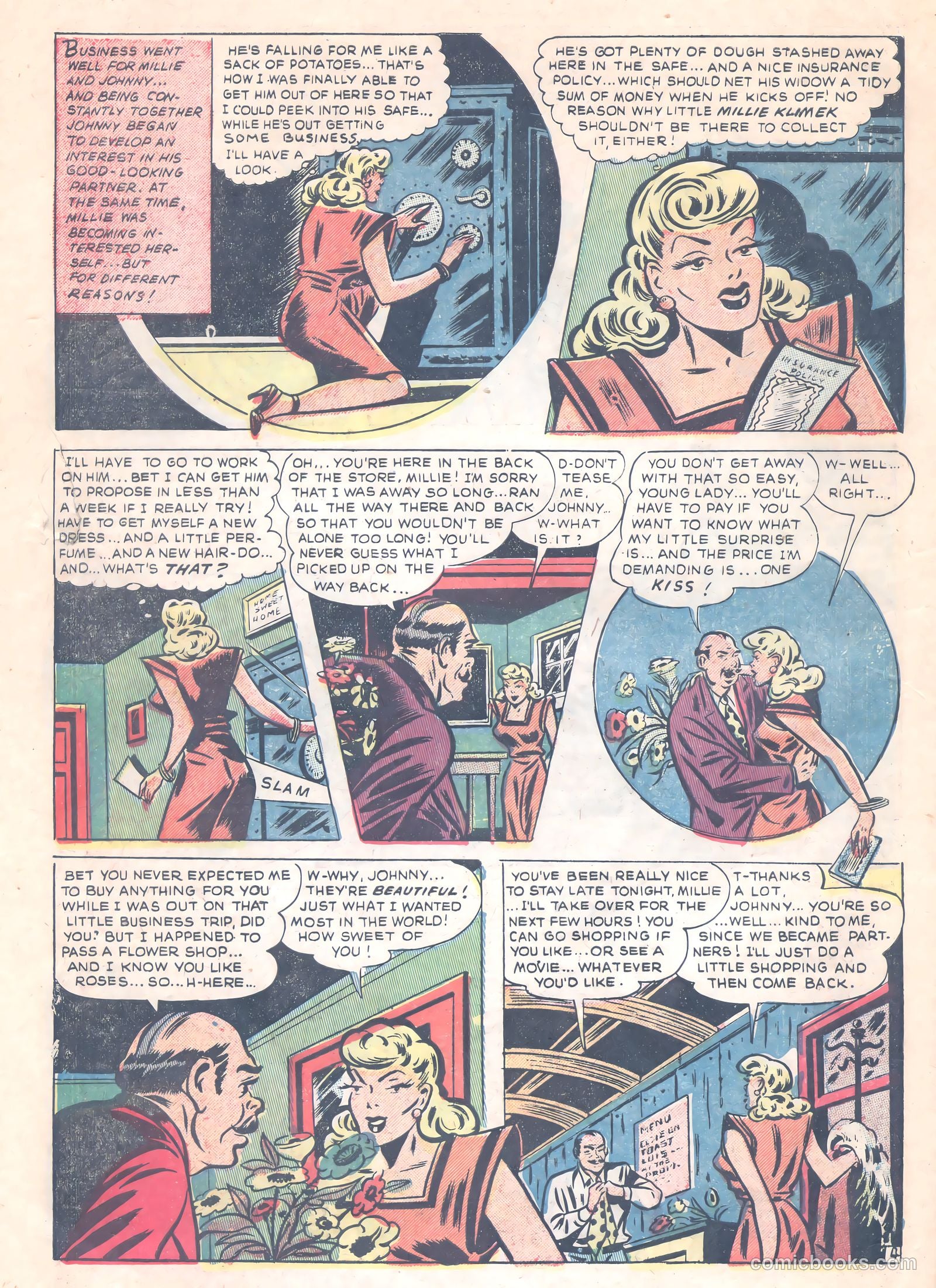 Thrilling Crime Cases #46 (1951) — page 26 of 37