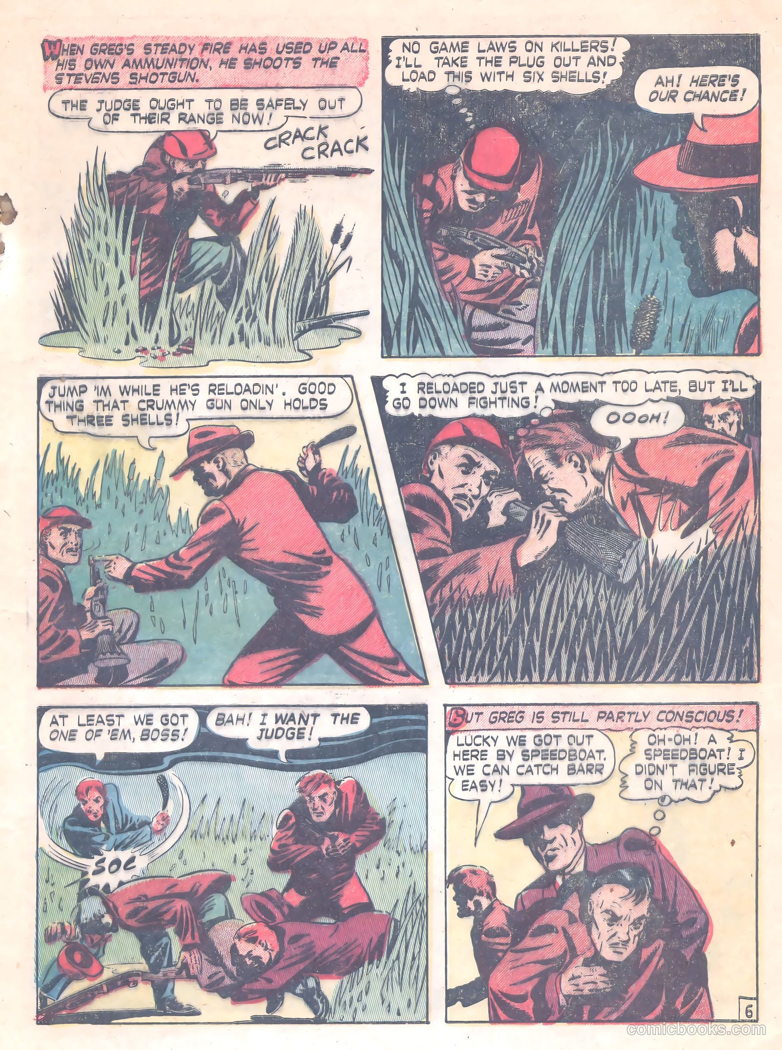 Thrilling Crime Cases #47 (1952) — page 15 of 37