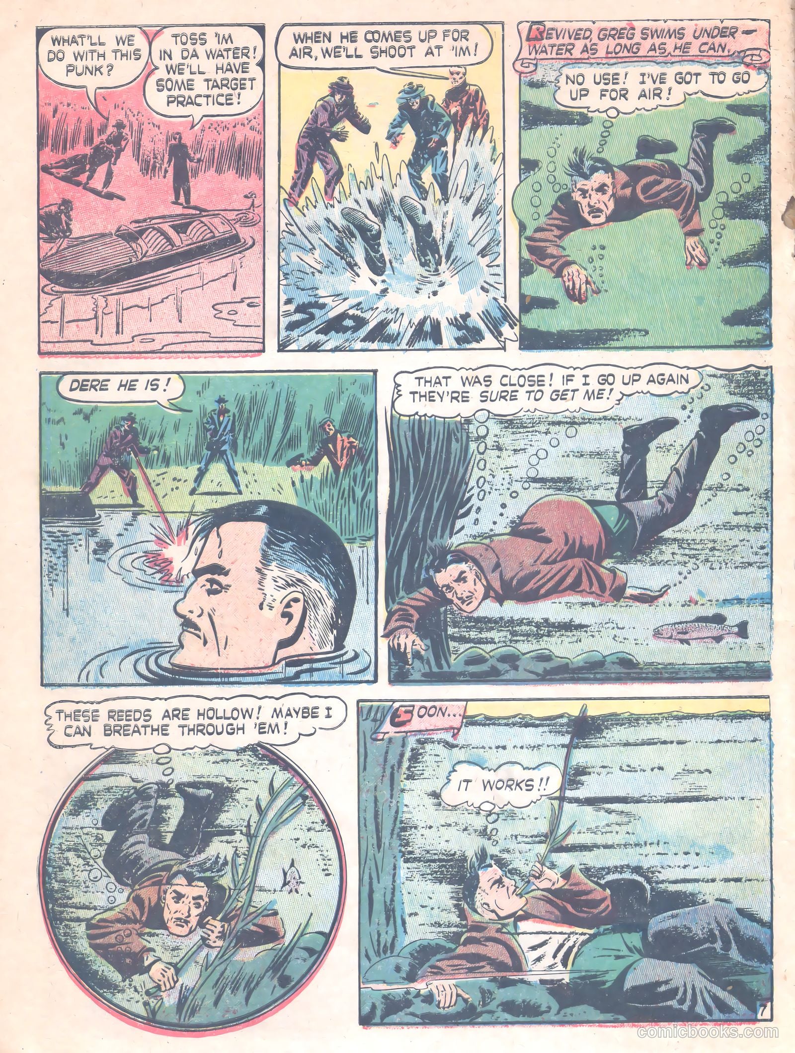 Thrilling Crime Cases #47 (1952) — page 16 of 37