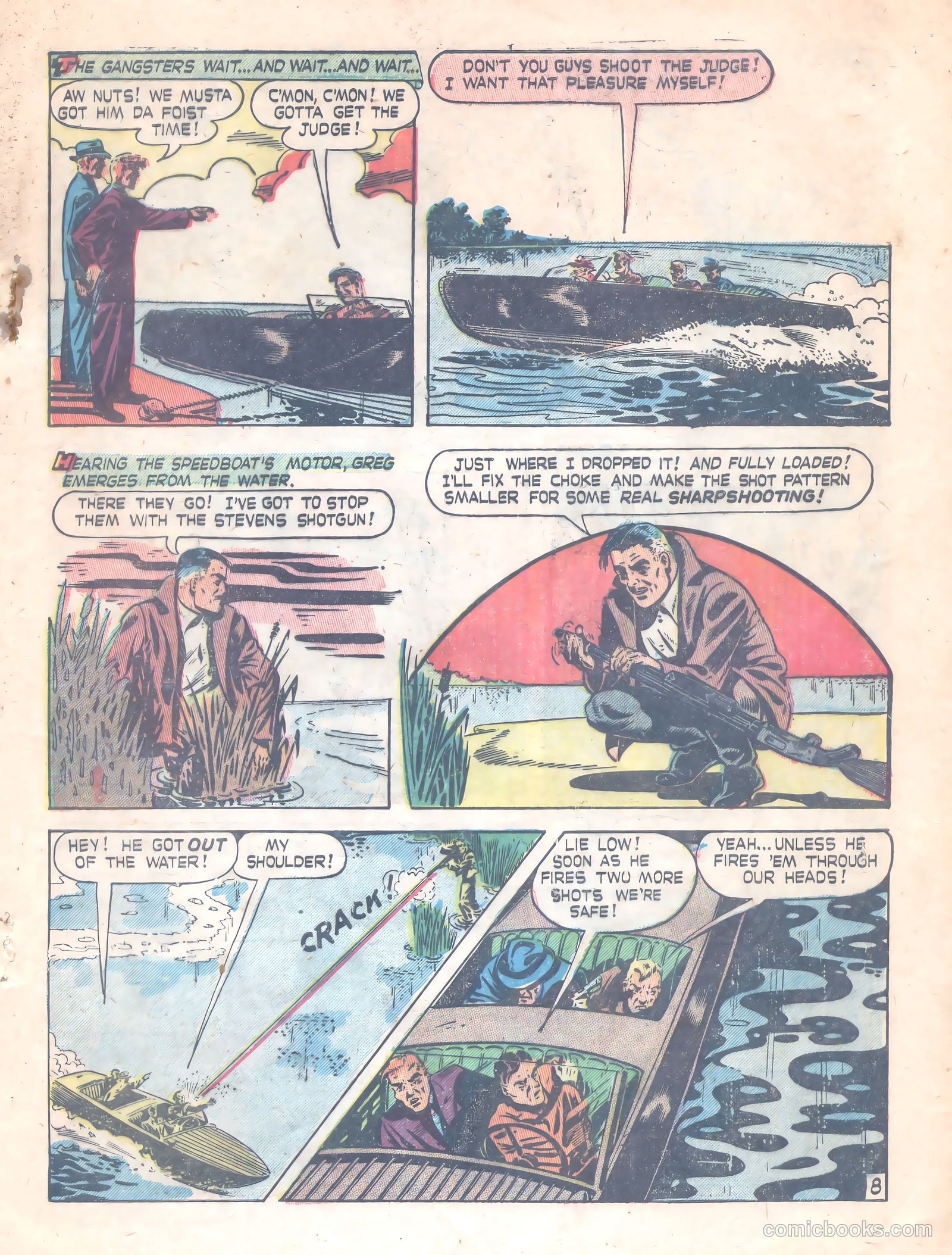 Thrilling Crime Cases #47 (1952) — page 17 of 37