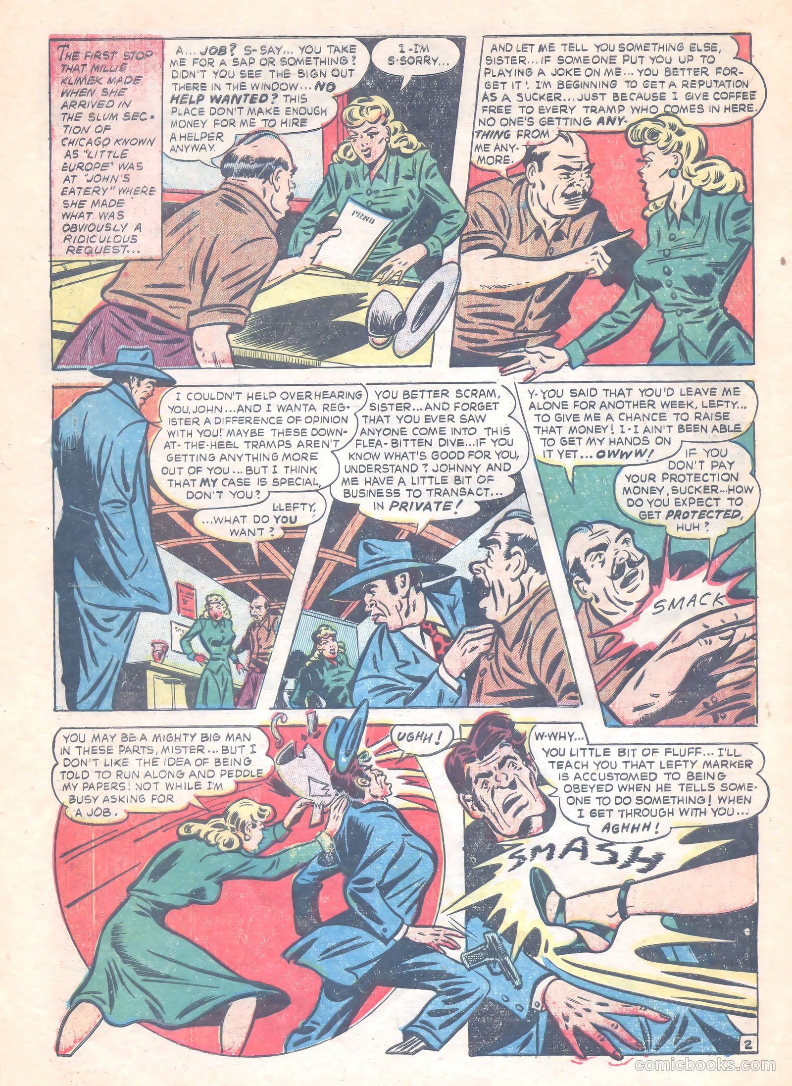 Thrilling Crime Cases #47 (1952) — page 24 of 37