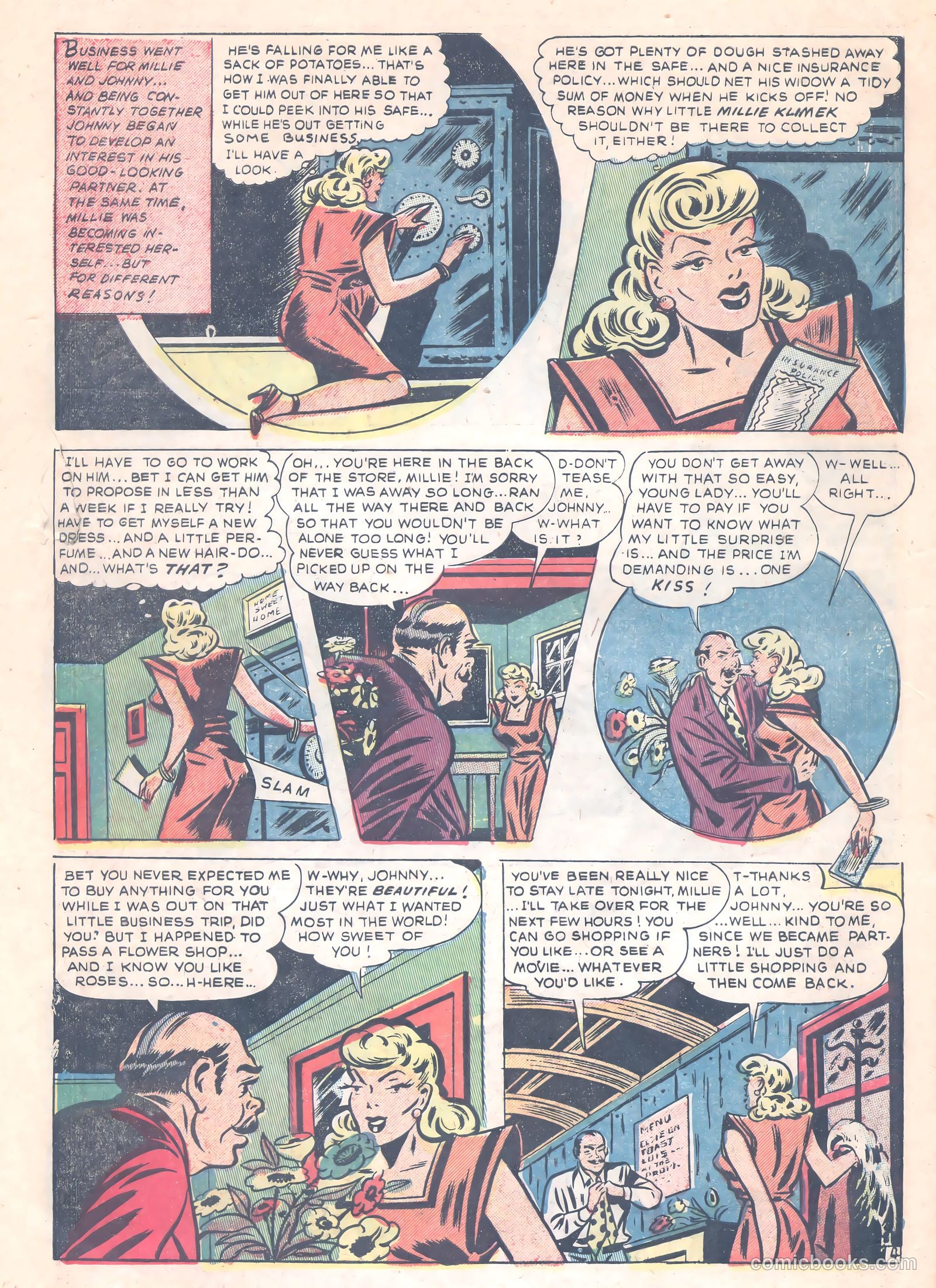 Thrilling Crime Cases #47 (1952) — page 26 of 37