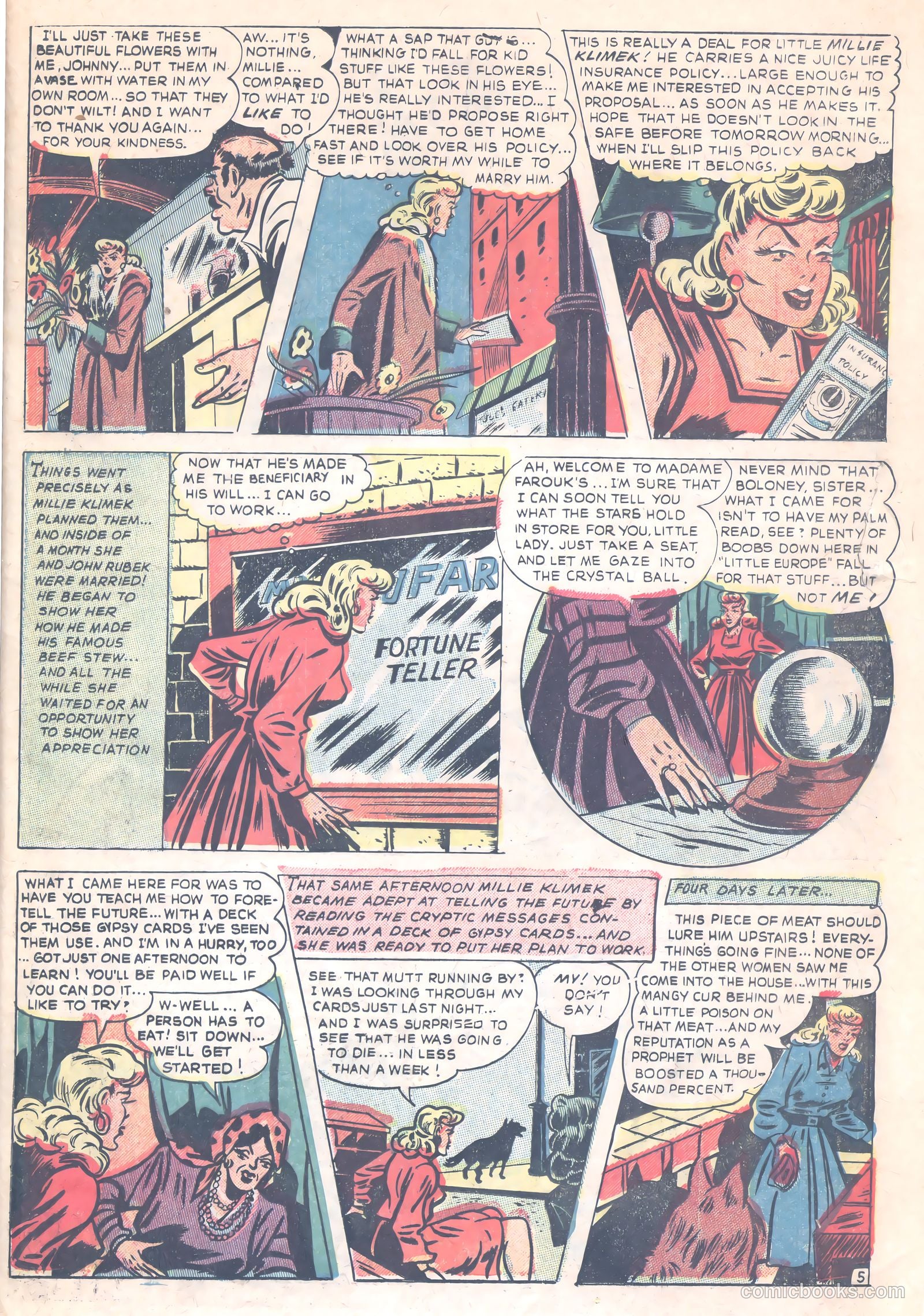 Thrilling Crime Cases #47 (1952) — page 27 of 37