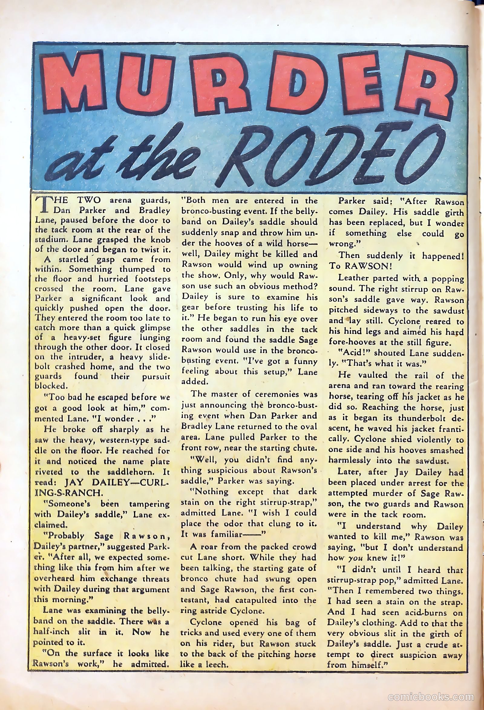 Thrilling Crime Cases #48 (1952) — page 12 of 36