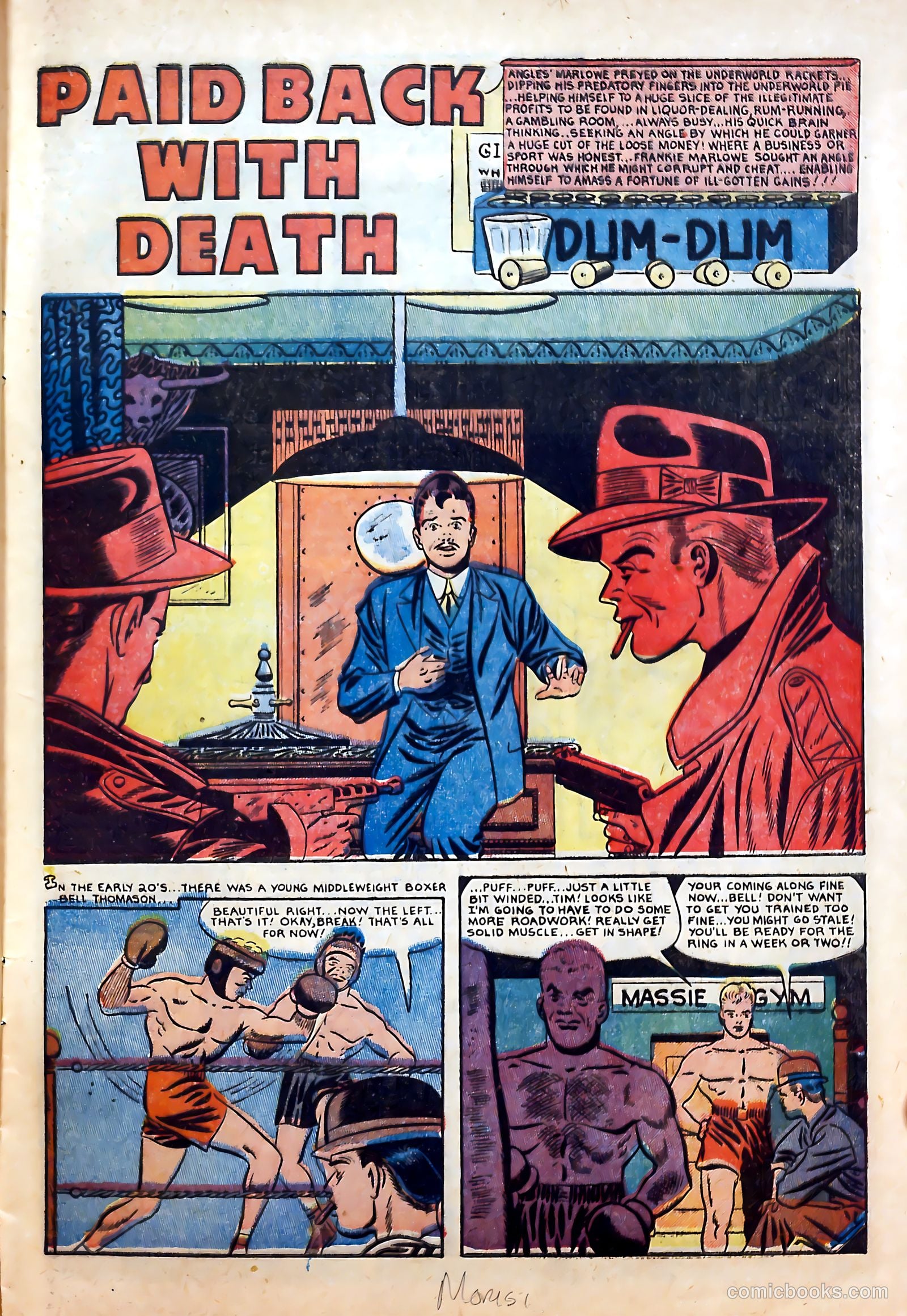 Thrilling Crime Cases #48 (1952) — page 13 of 36