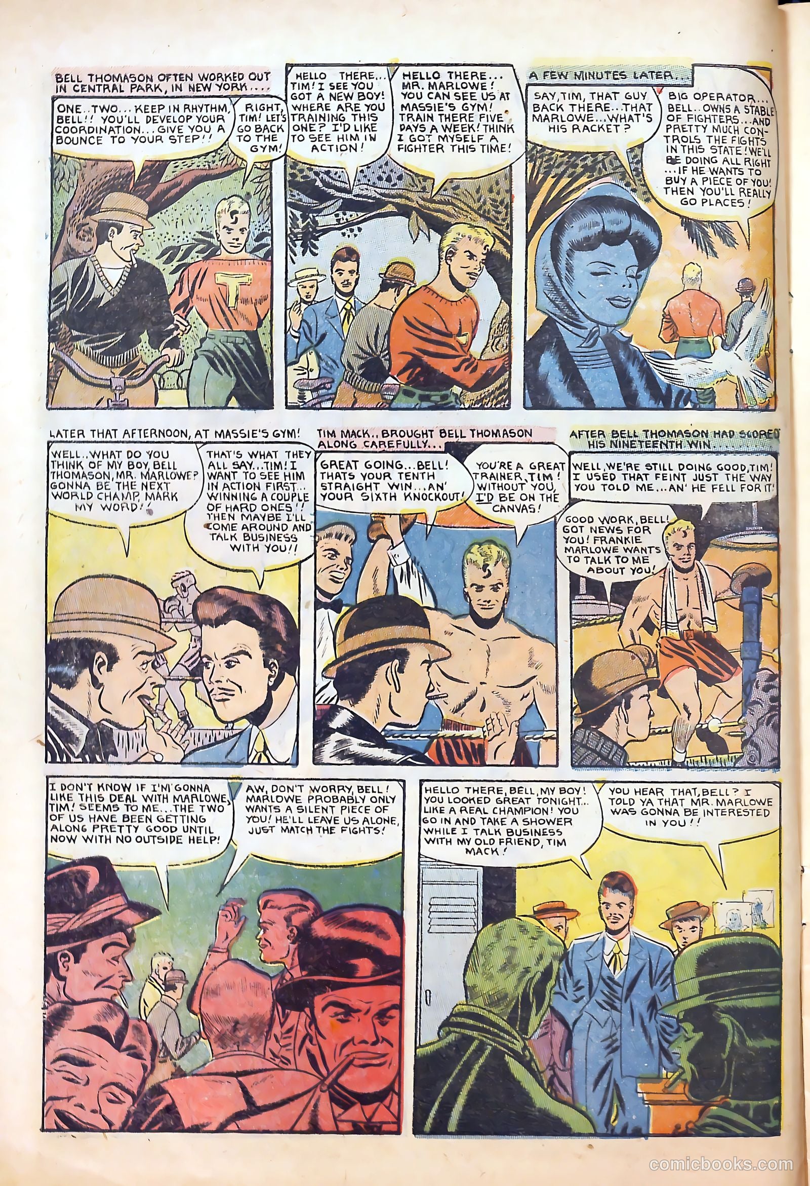 Thrilling Crime Cases #48 (1952) — page 14 of 36